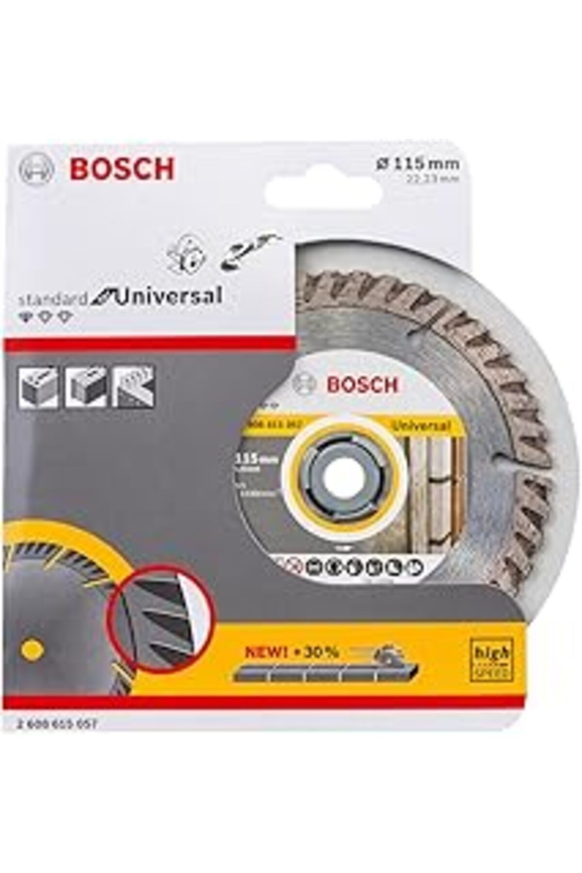 Bosch Professional Accessories Elmas Kesme Ve Delme Aksesuarları, Disk, Gri, 1 Adet