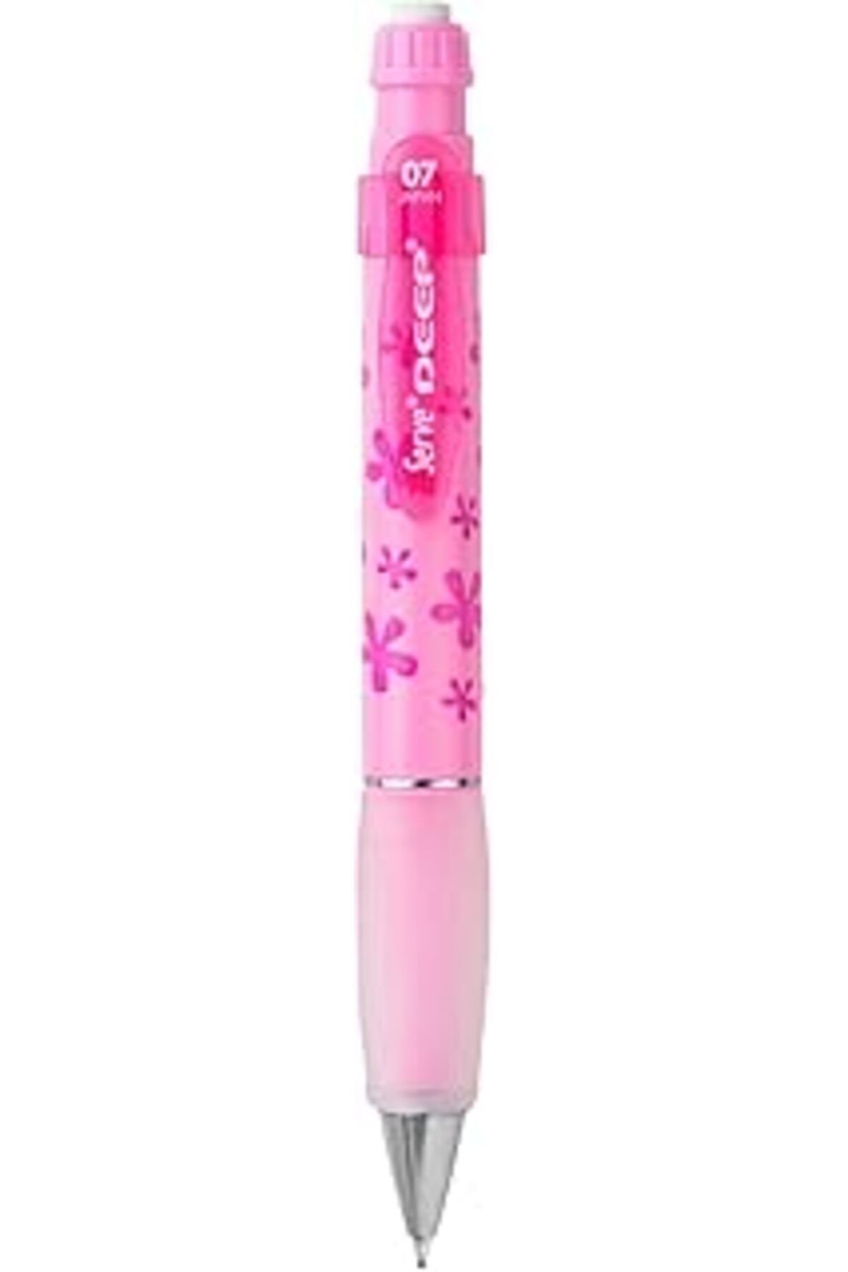 Serve Deep Mekanik Kurşun Klm 07 Mm, Şeker Pembe, Çiçek Deseni