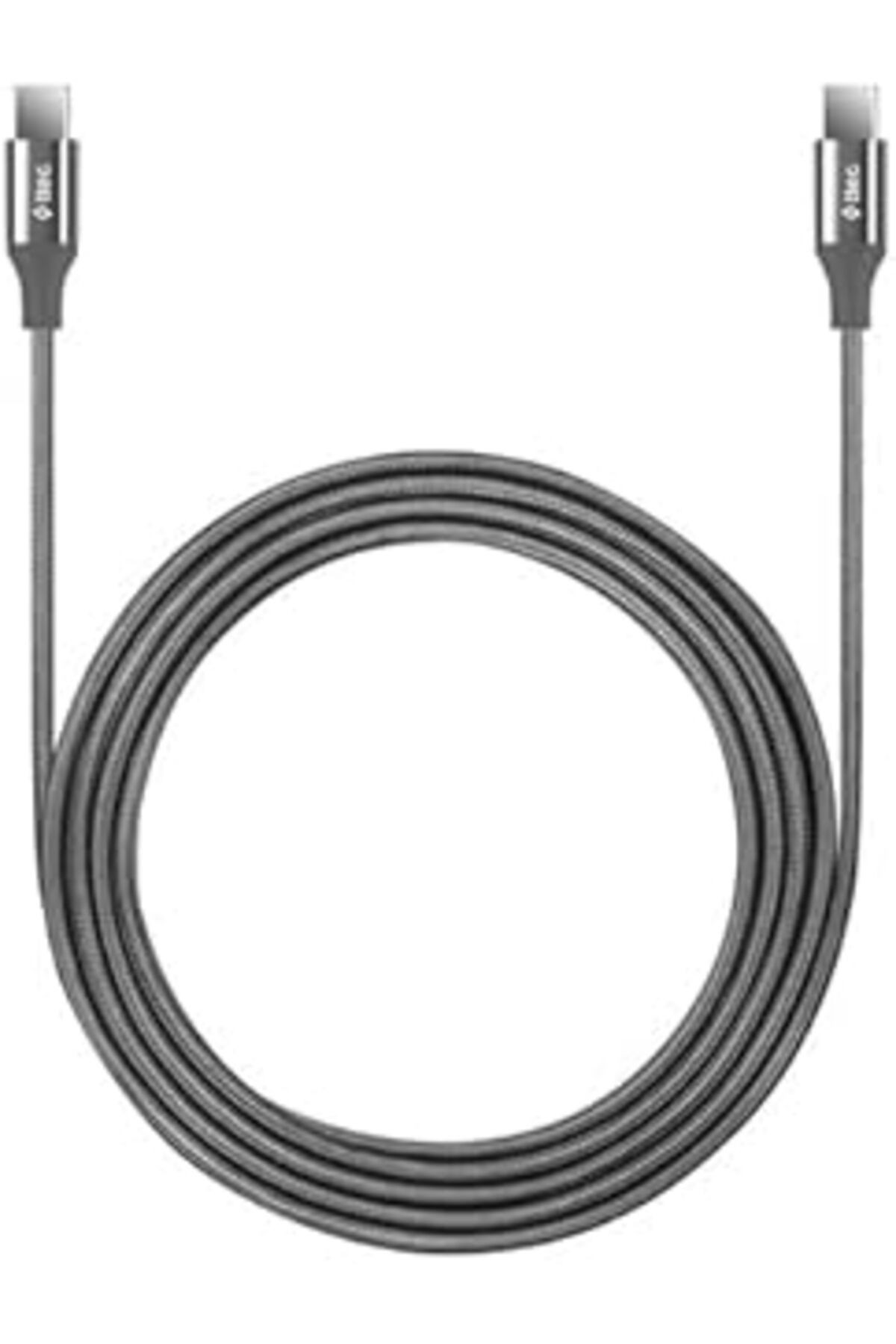 Ttec Alumicable Type-c To Type-c 200cm 65w Pd/qc Hızlı Şarj/data Kablosu 2dk51ug Uzay Grisi