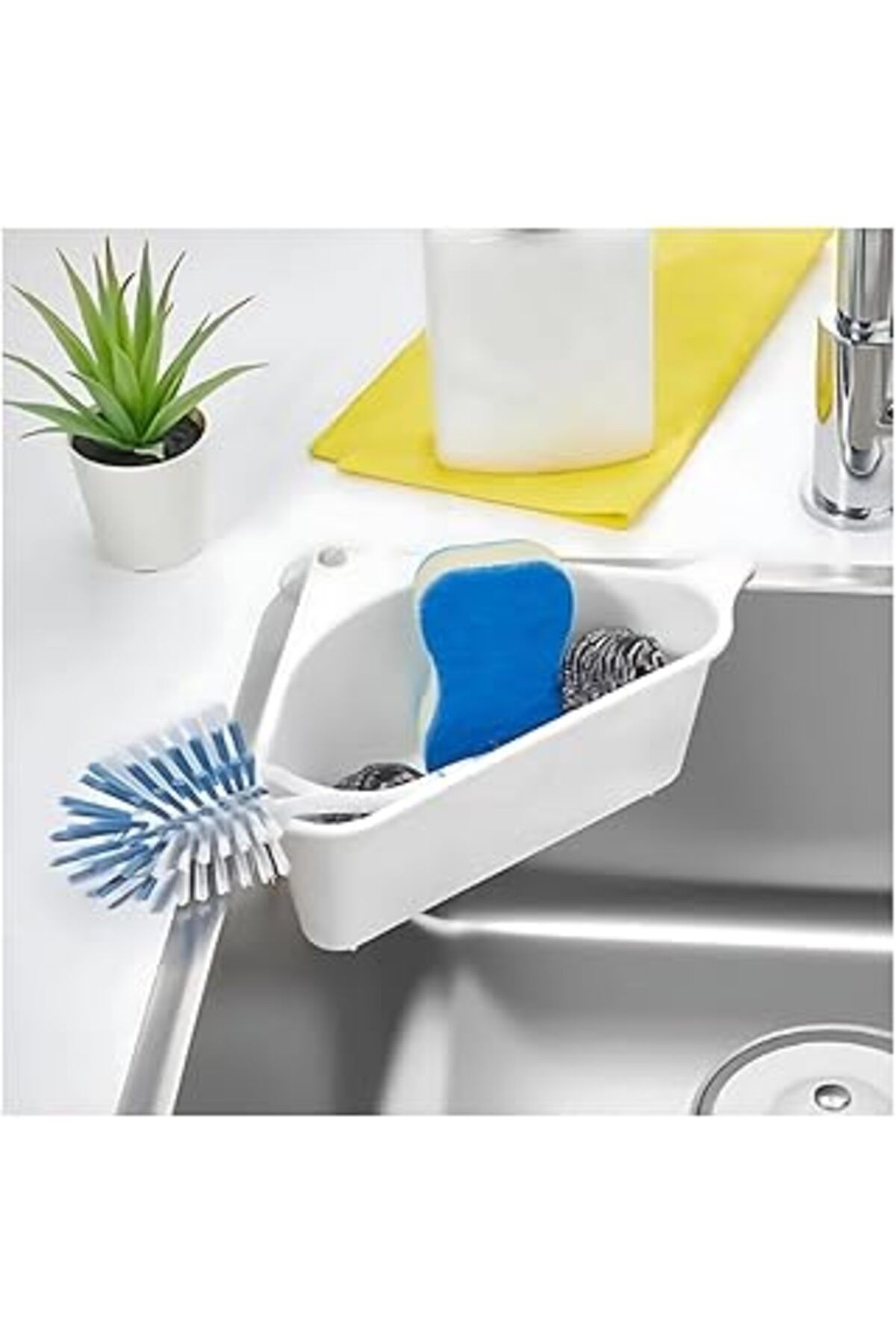 Arsimo Lavabo Süzgeci, Üçgen Şekilli, 27 Cm X 15 Cm X 8 Cm, Plastik