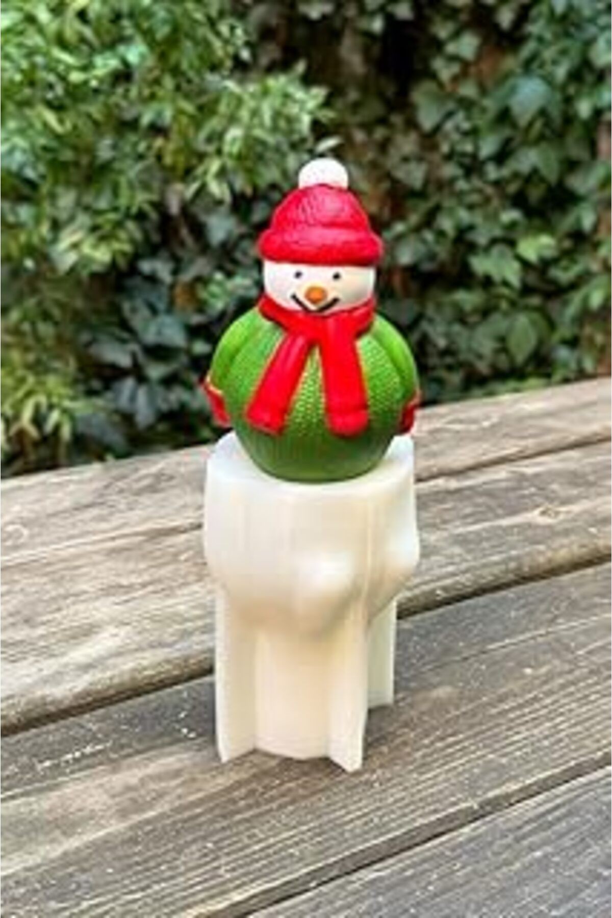 Rufus Concept 3d Christmas Kardan Adam Silikon Mum Kalıbı