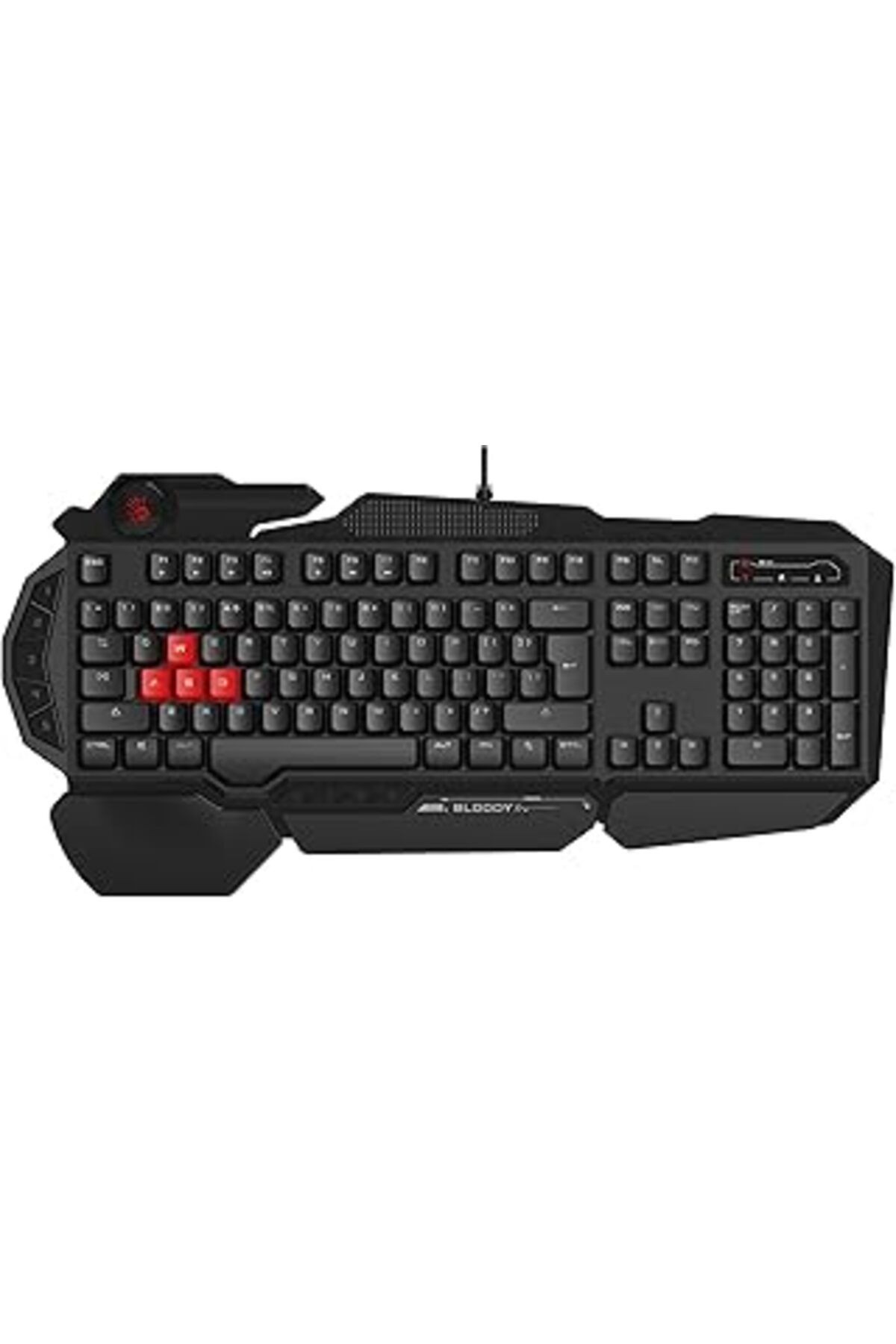 Bloody B310n Q Türkçe Multimedya Neon Gamer Oyuncu Klavye (oyunculara Özel Asdw Yedek Gaming Tuşlar