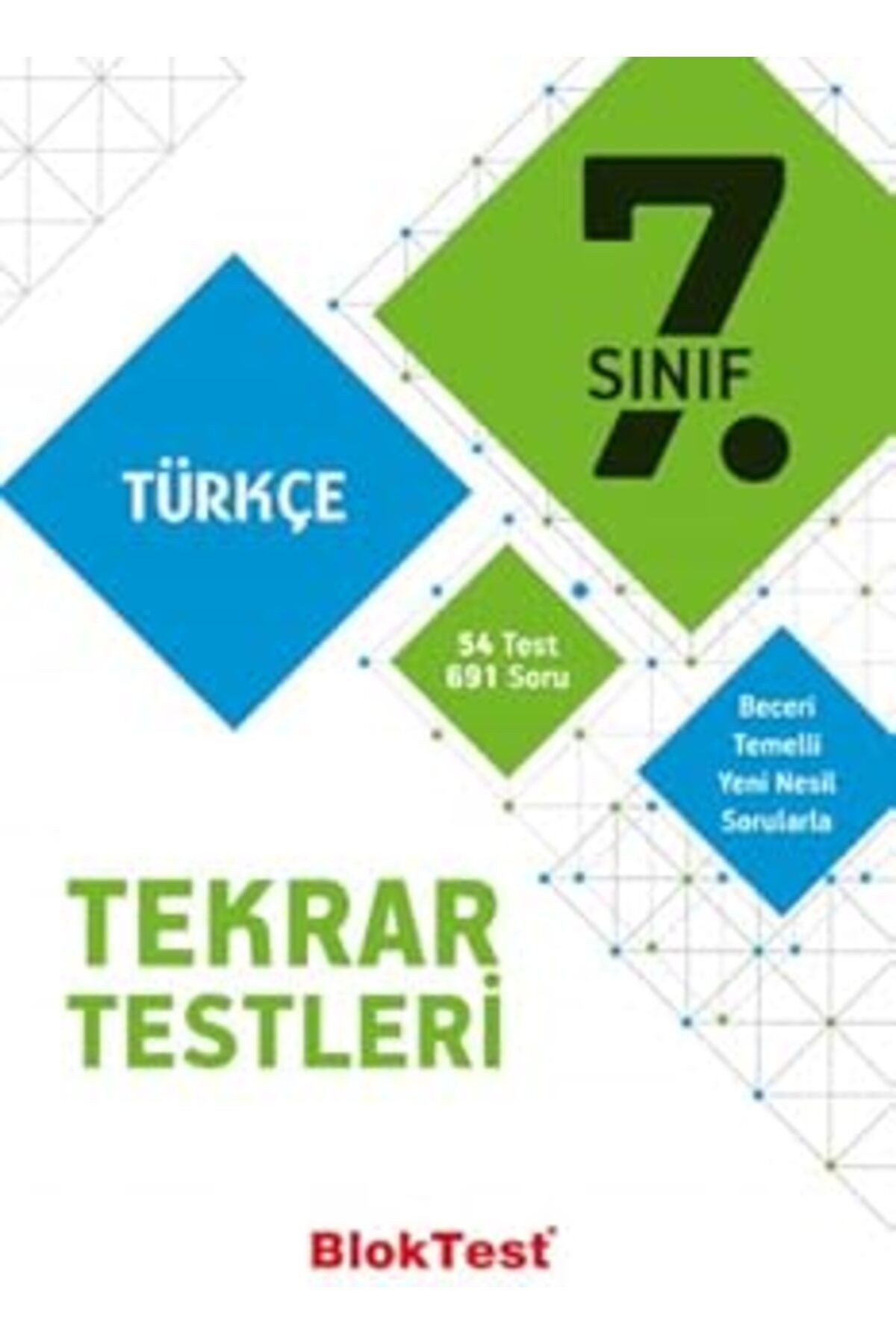 Bloktest 7. Sinif Türkçe Tekrar Testleri 2021-2022