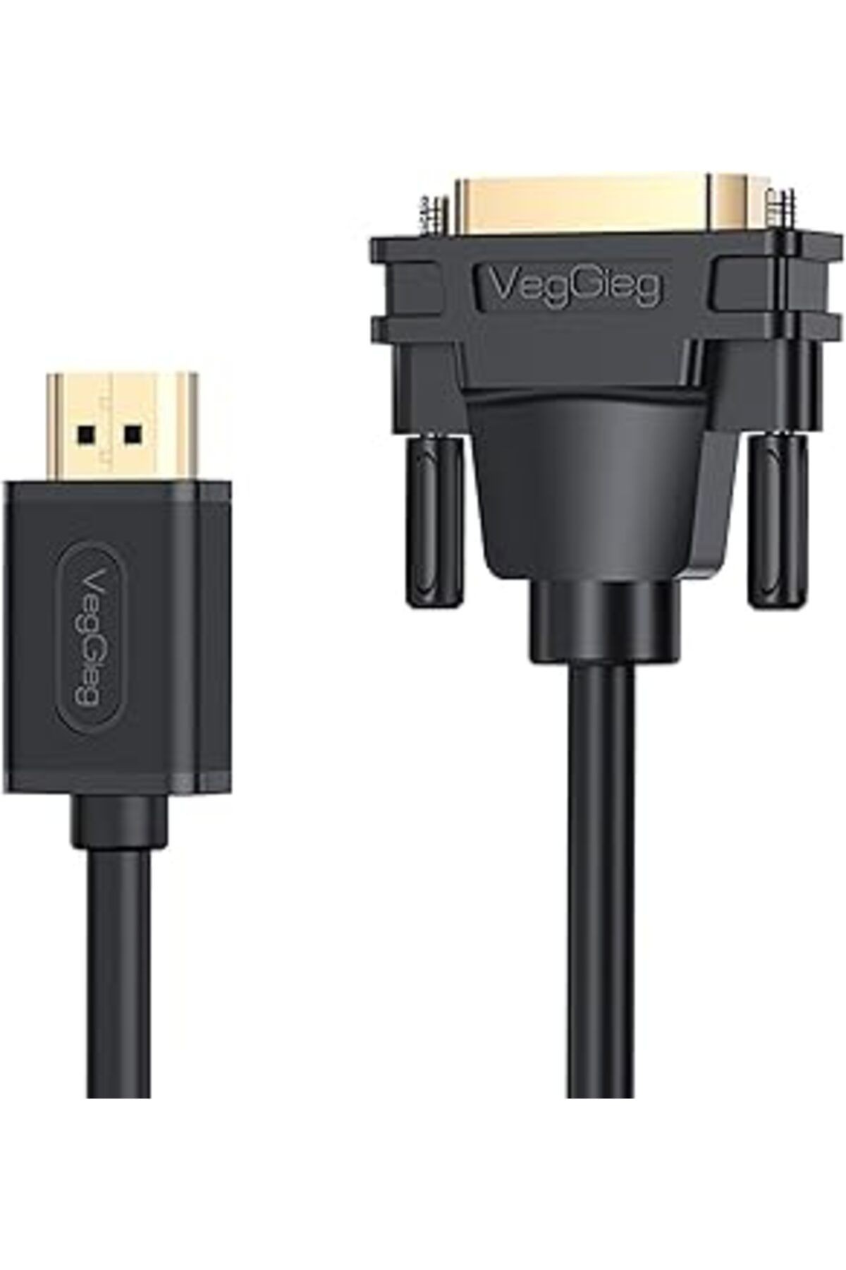 Veggieg Dvi 24 1 To Hdmi Fullhd Dönüştürücü Monitör Kablosu 5 Metre
