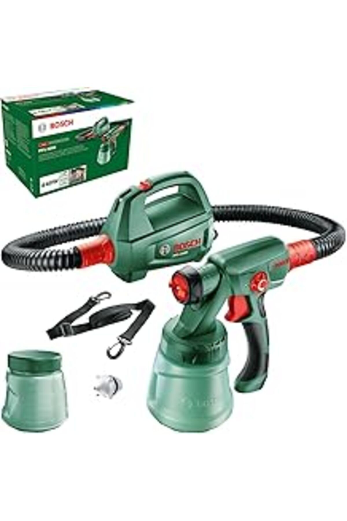 Bosch Elektrikli Boya Püskürtme Sistemi Pfs 2000 (VERNİK, CİLA VE DUVAR BOYASI IÇİN, KUTUDA)