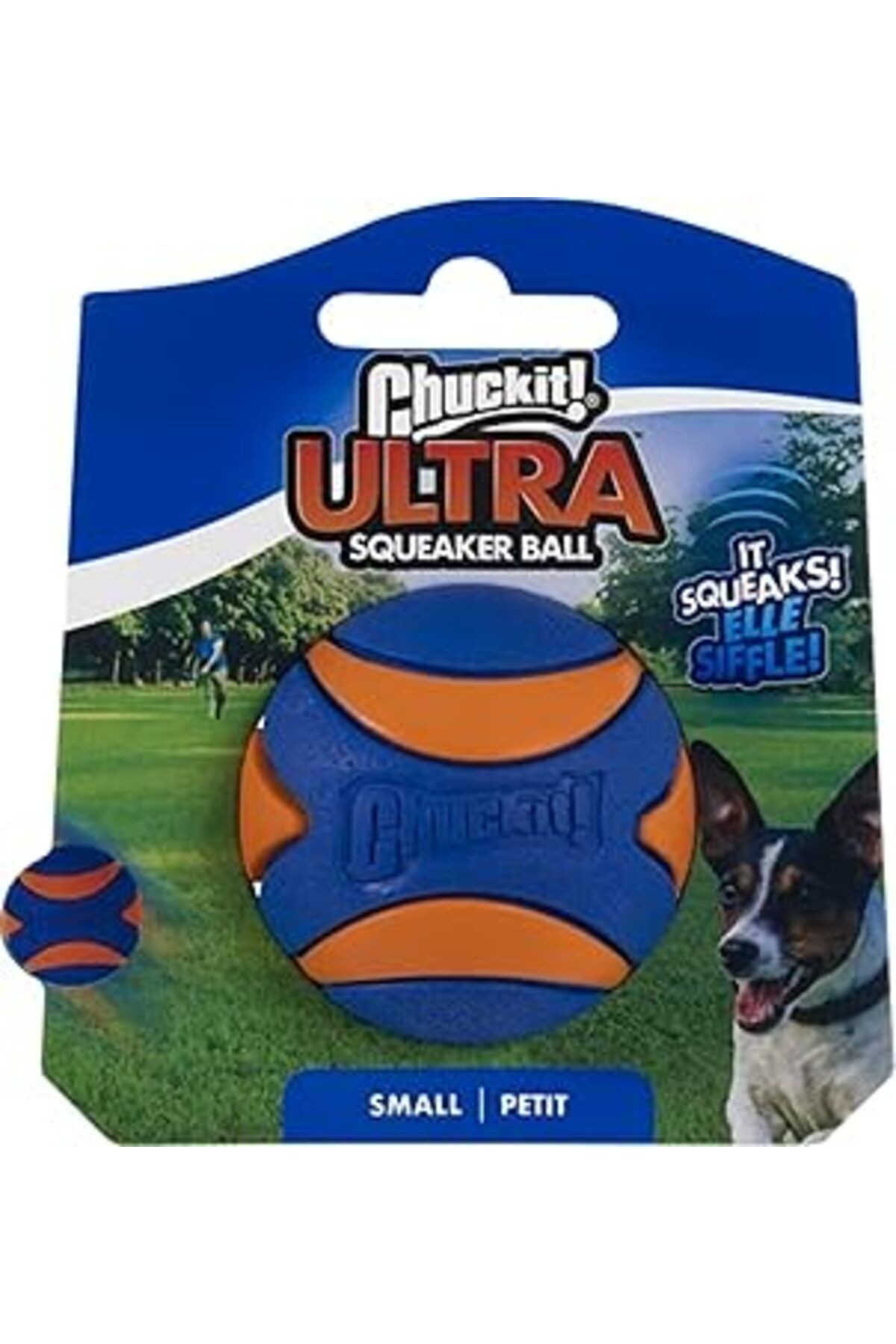 ! Ultra Squeaker Sesli Oyun Topu (SMALL)