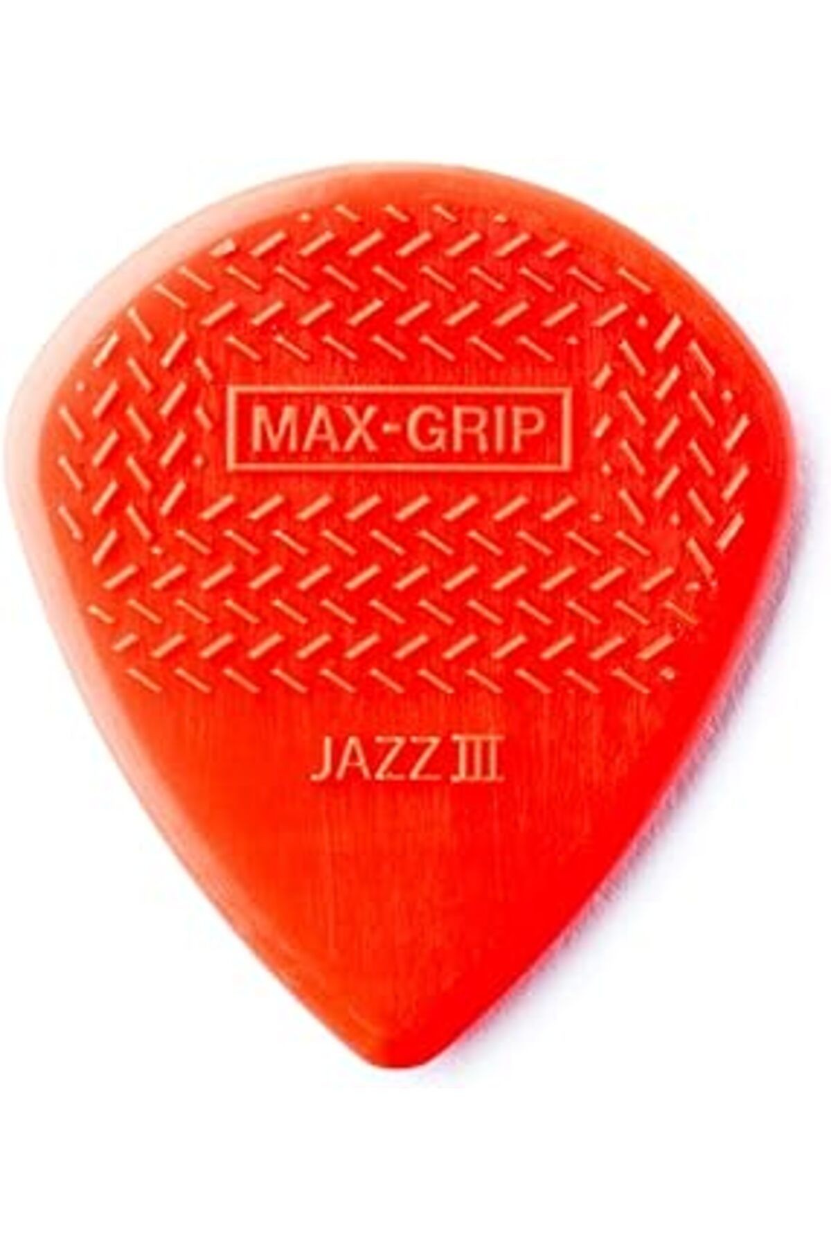 Jim Dunlop Max-Grip Jazz Iii Nylon Red Pena