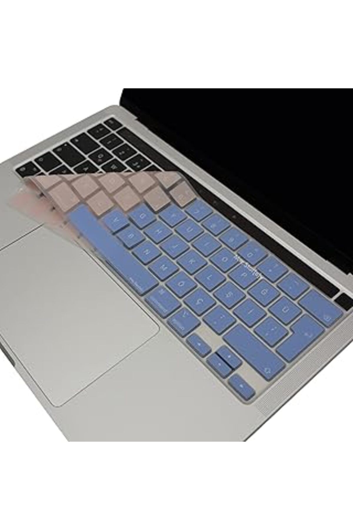 Mcstorey Macbook Pro M1-m2, 13ınç (TOUCHBARLI) Klavye Kılıfı (TÜRKÇE Q) A2289 A2251 A2338 A2141 Uyu