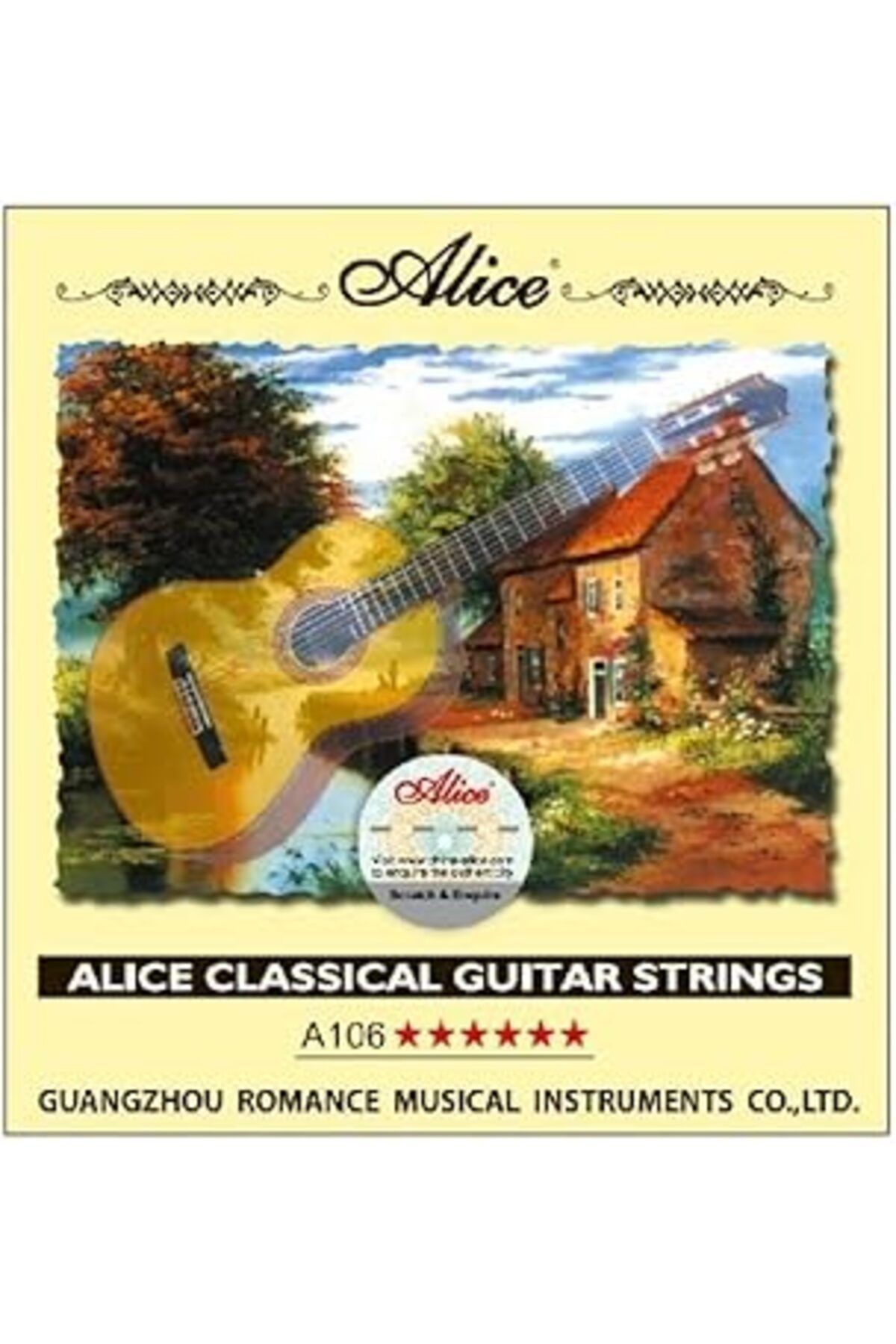 Alice A106-Hard Tension Klasik Gitar Teli