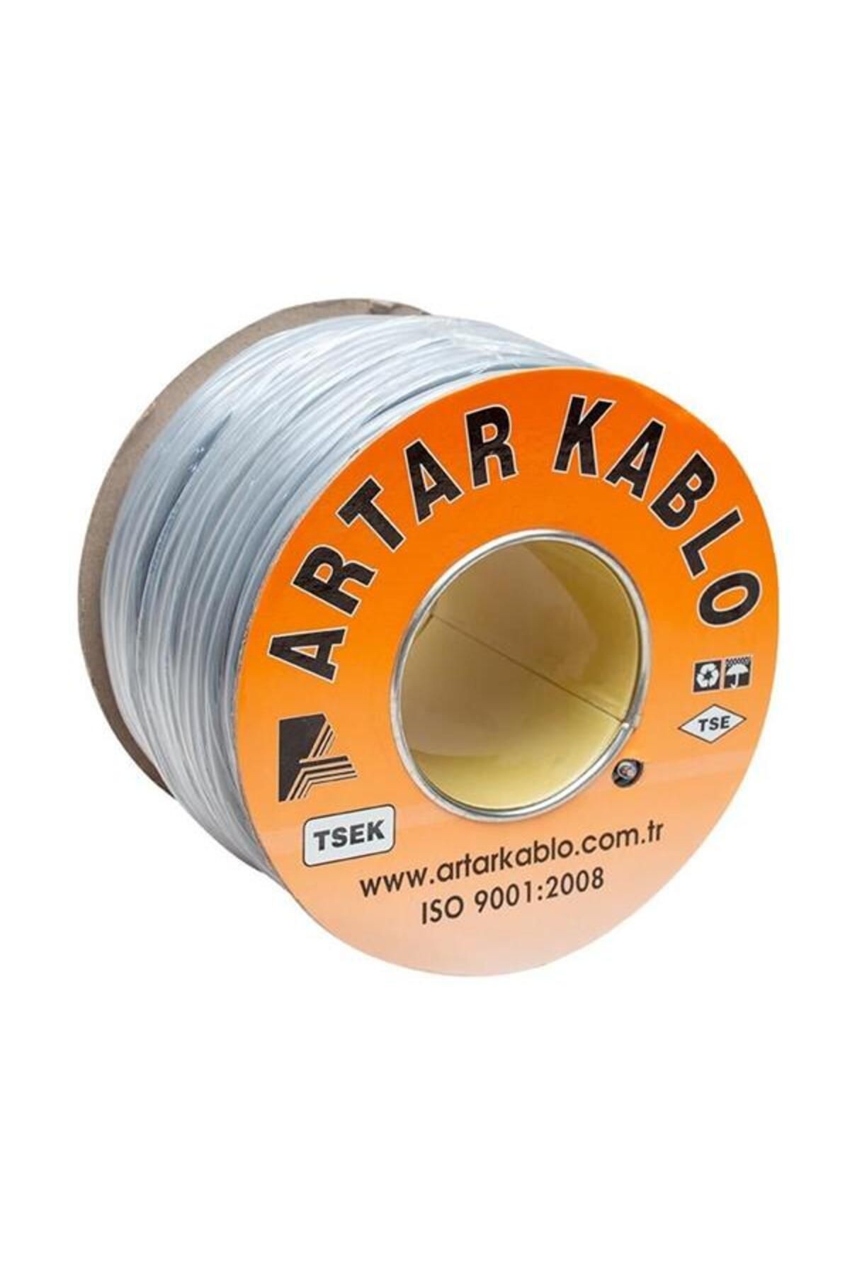 Artar 2X1.5 Mm Liycy 100 Metre Bakır Hoparlör Kablosu