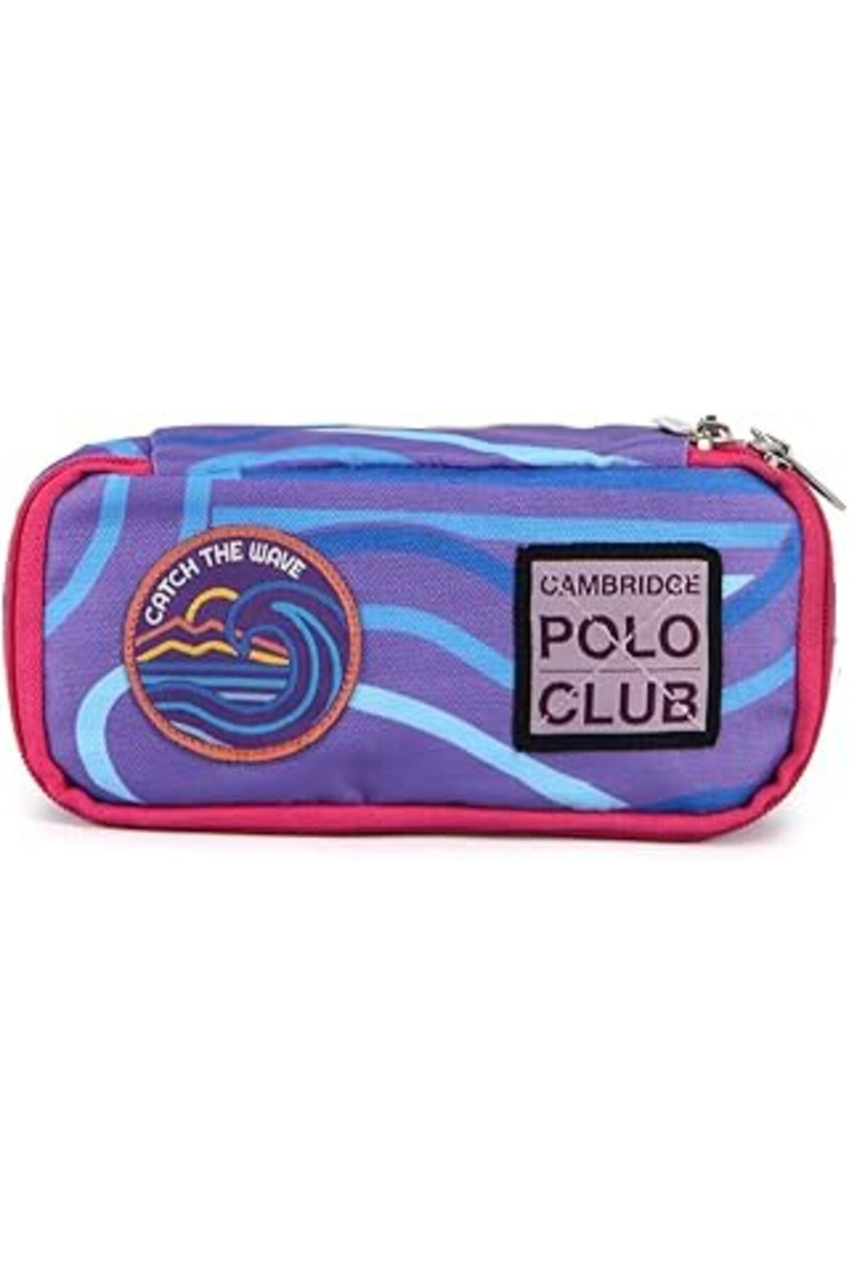 Cambridge Polo Club Wave Tek Bölmeli Unisex Çocuk Kalem Çantası