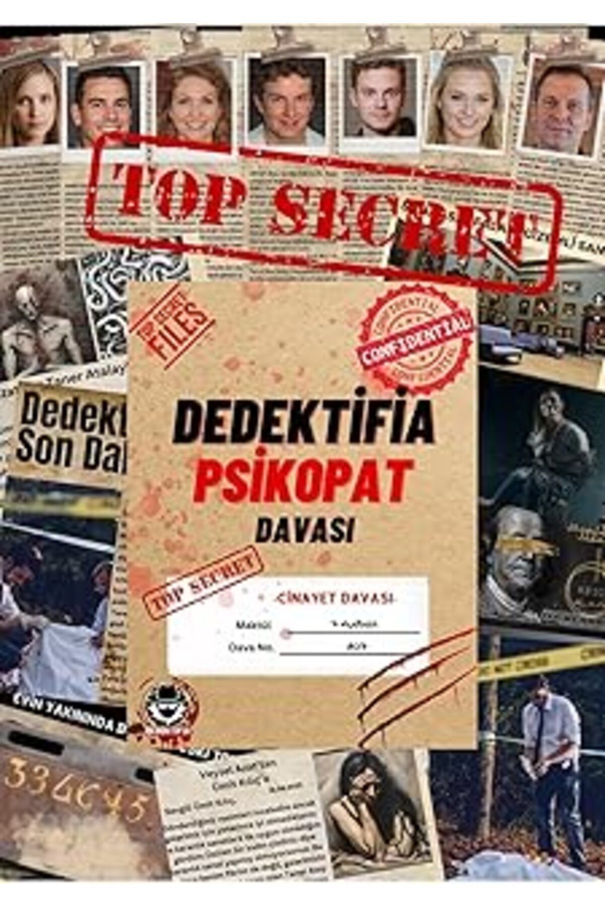 Dedektifia Psikopat Davası, Cinayet Çözme Ve Katili Bulma Oyunu, Suçluyu Bulma- Dedektif Oyunu