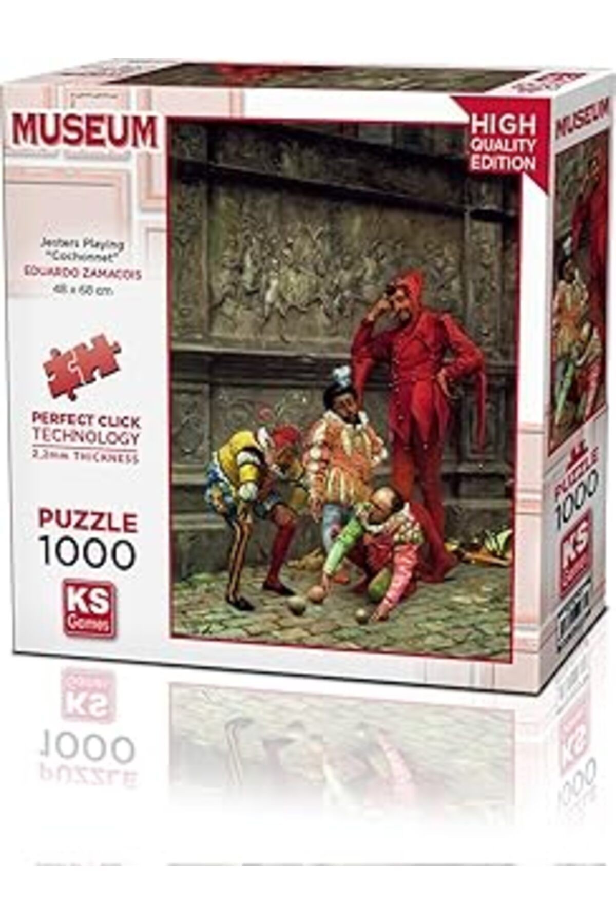 20662 Jesters Playing Cochonnet 1000 Parça Puzzle -