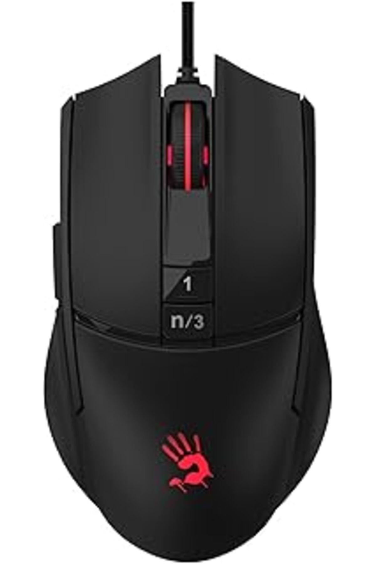 Bloody L65 Max Rgb 12.000 Cpi Sensör Ultra Core 3&4 Aktif Özel Yapım Optik Gamer Oyuncu Mouse-siyah