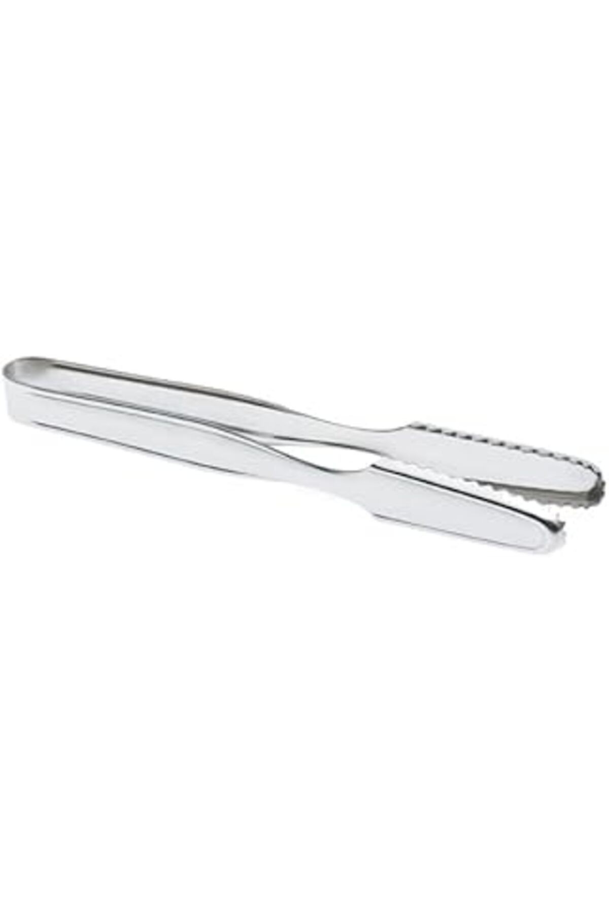 16 Cm Çelik Buz Maşası 18/10 Paslanmaz Çelik Kalın Dayanıklı Ergonomik Tasarım