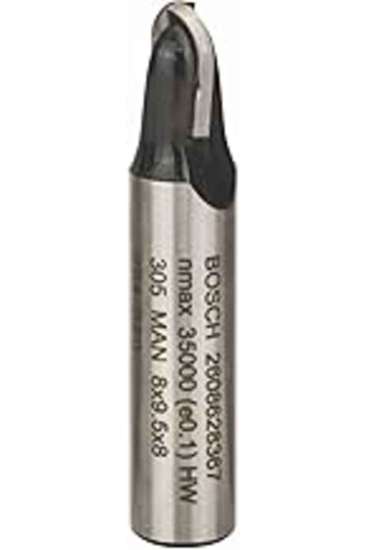 Bosch 2 608 628 Aksesuarı 367 Oyuklu Freze Ç 8 Mm, R1 4 Mm, Ç 8 Mm, U 9,5 Mm, G 40 Mm