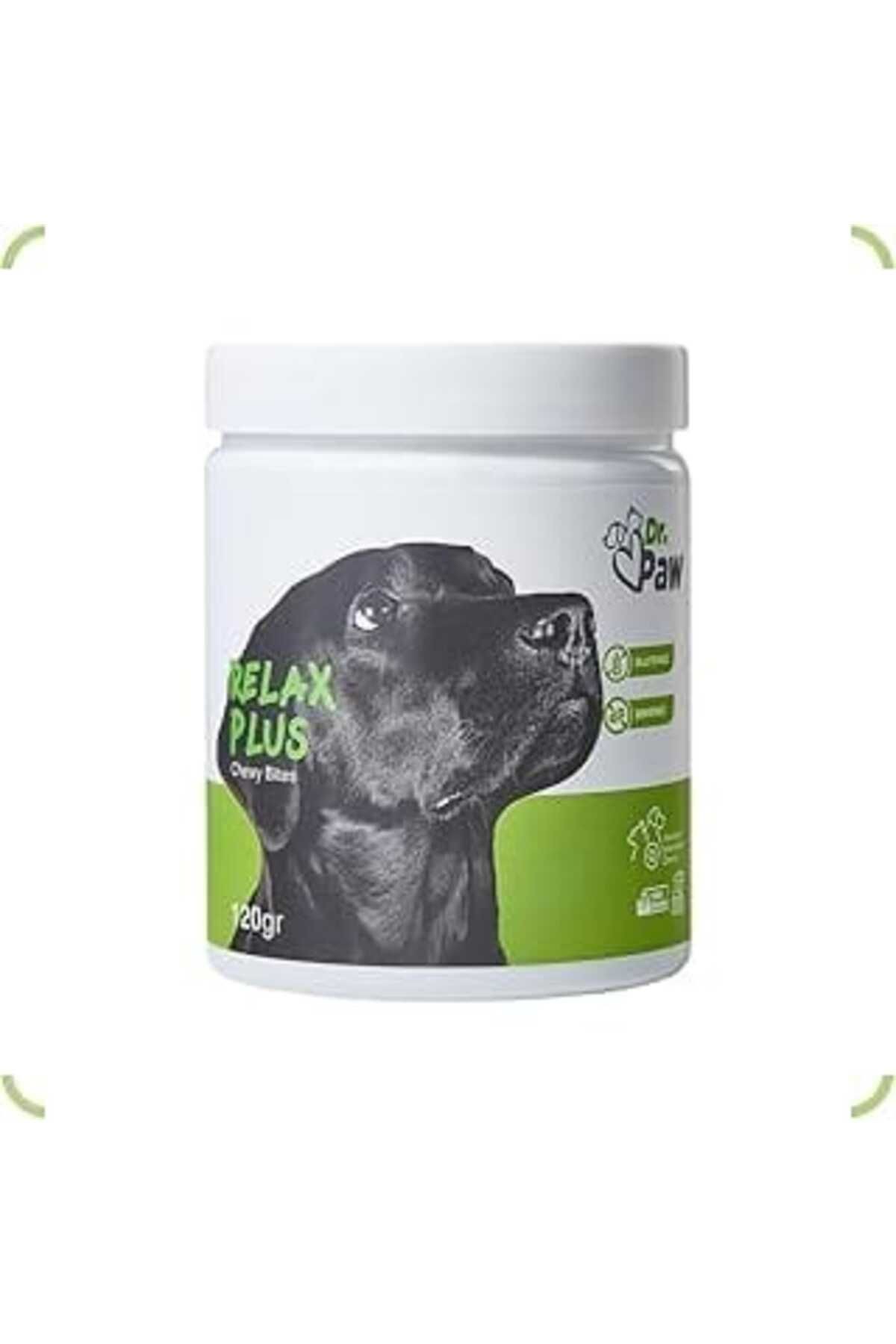 Dr. Paw Relax Plus - Büyük Irk Köpekler Için Glütensiz Ve Şekersiz Rahatlatıcı Çiğnenebilir Tablet