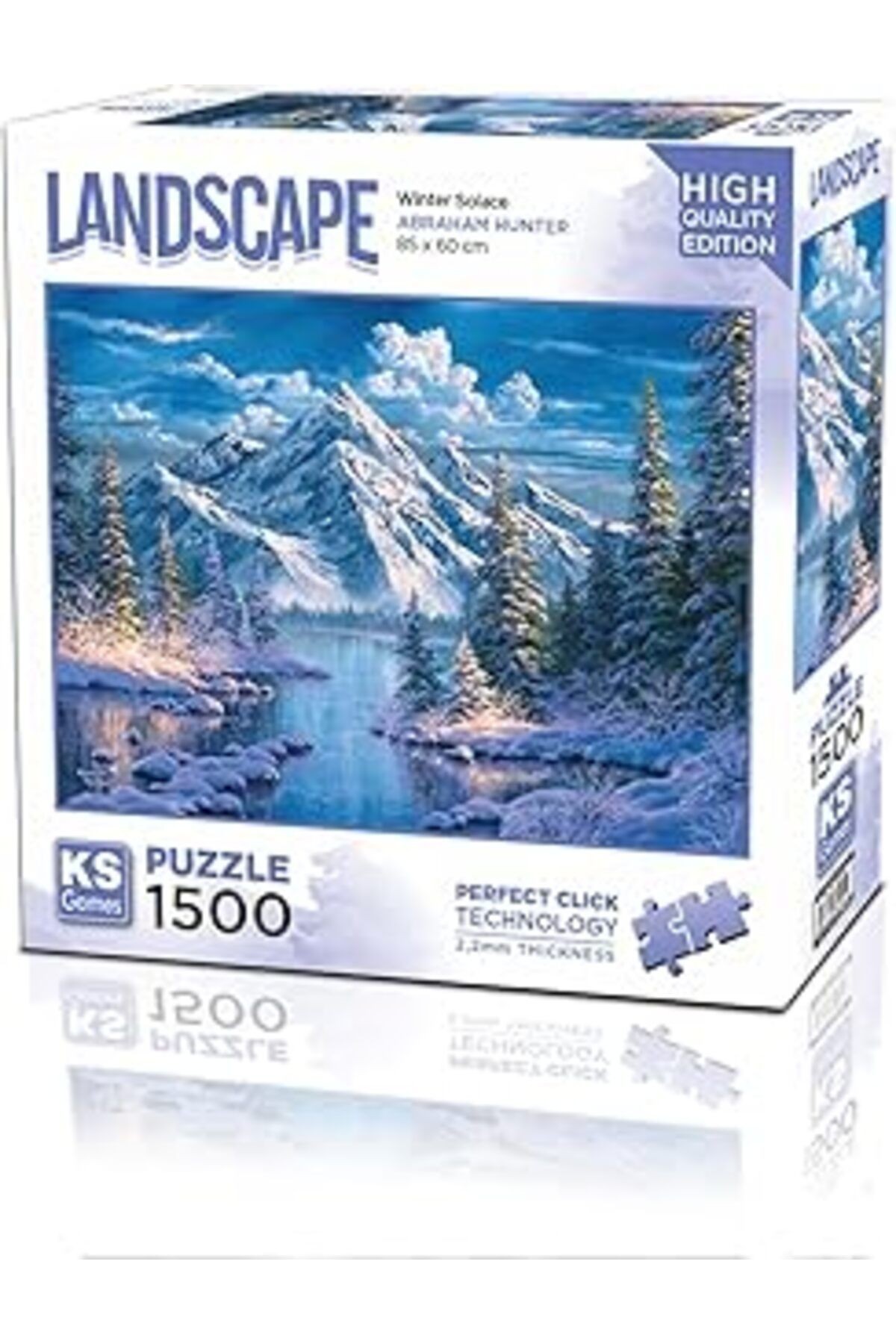 Ks Games 1500 Parça Dağ Ve Donmuş Göl Puzzle