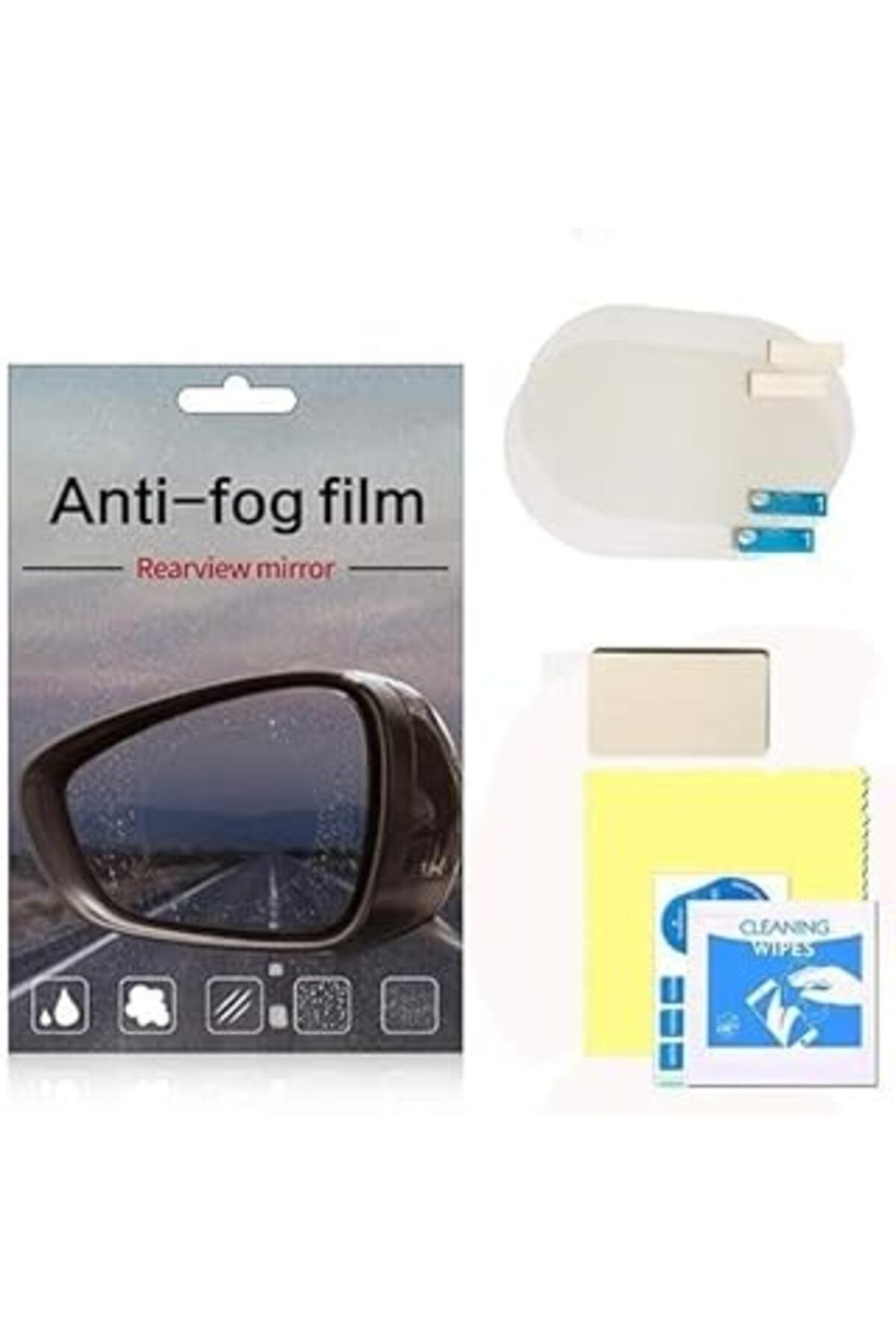 Hıgh Supply Servıce® Araç Ayna Yağmur Kaydırıcı Ve Cam Buğu Önleyici Film