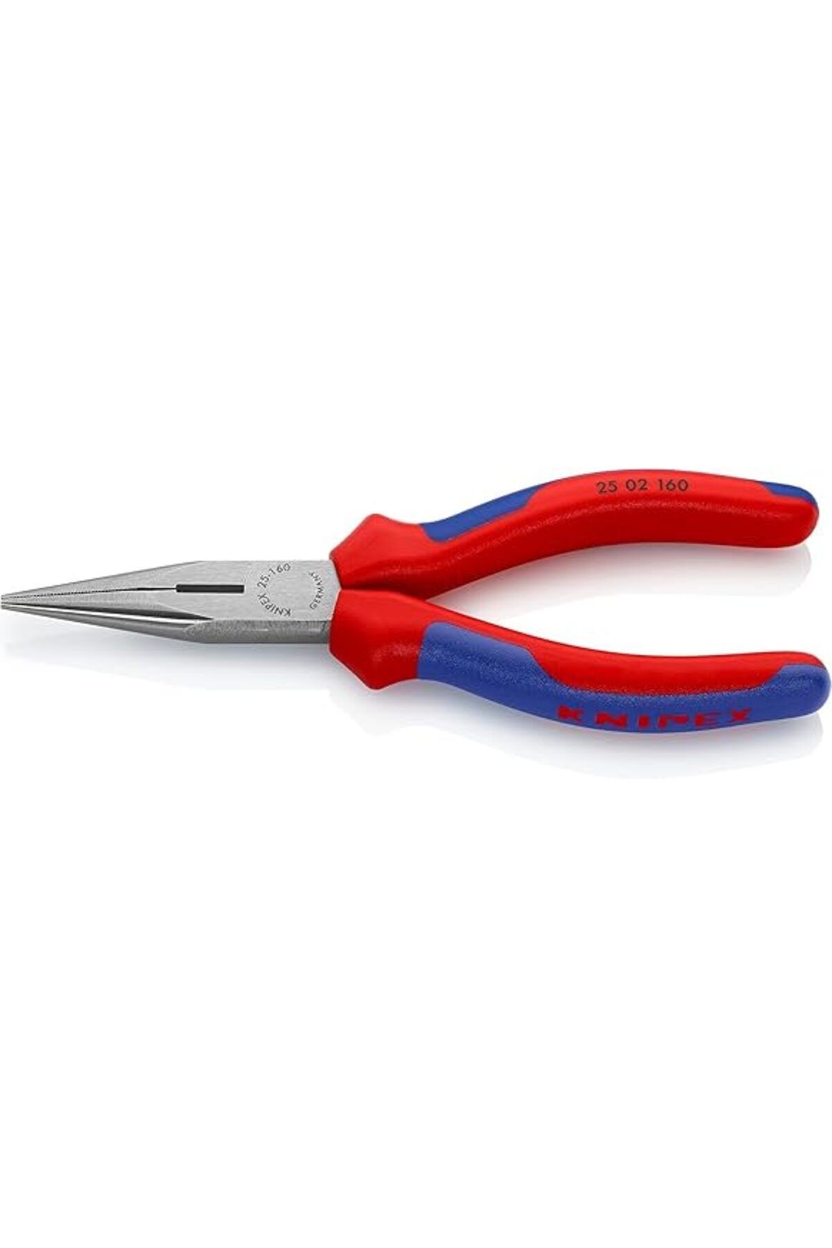 Knipex Iğne Kargaburun, Kesici Kenarlı (RADYO PENSESİ) Siyah Atramentize Edilmiş, Çok Bileşenli Sap