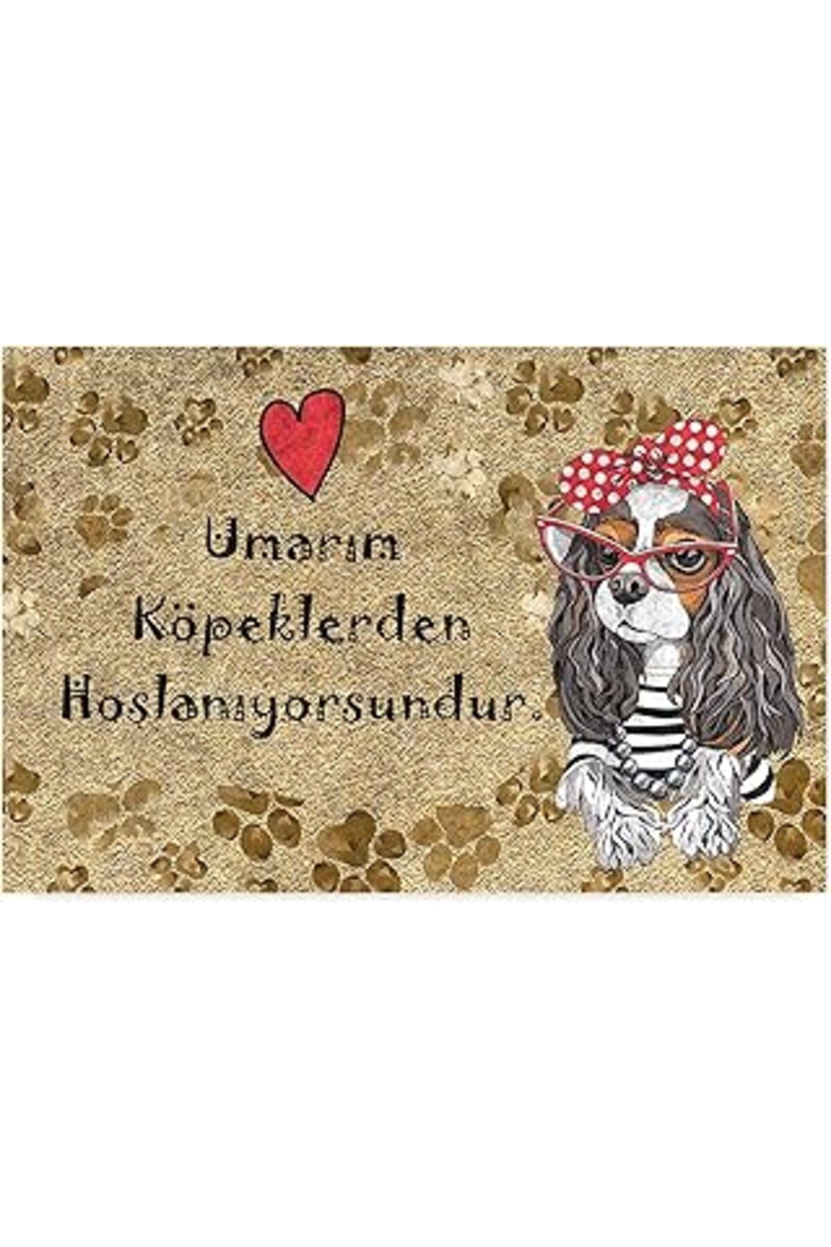 Monnhein Tasarımlı Dekoratif Kapı Önü Paspas, Dış Mekan/Ev İçi/Banyo/Mutfak/Yatak Odası/Giriş Paspa