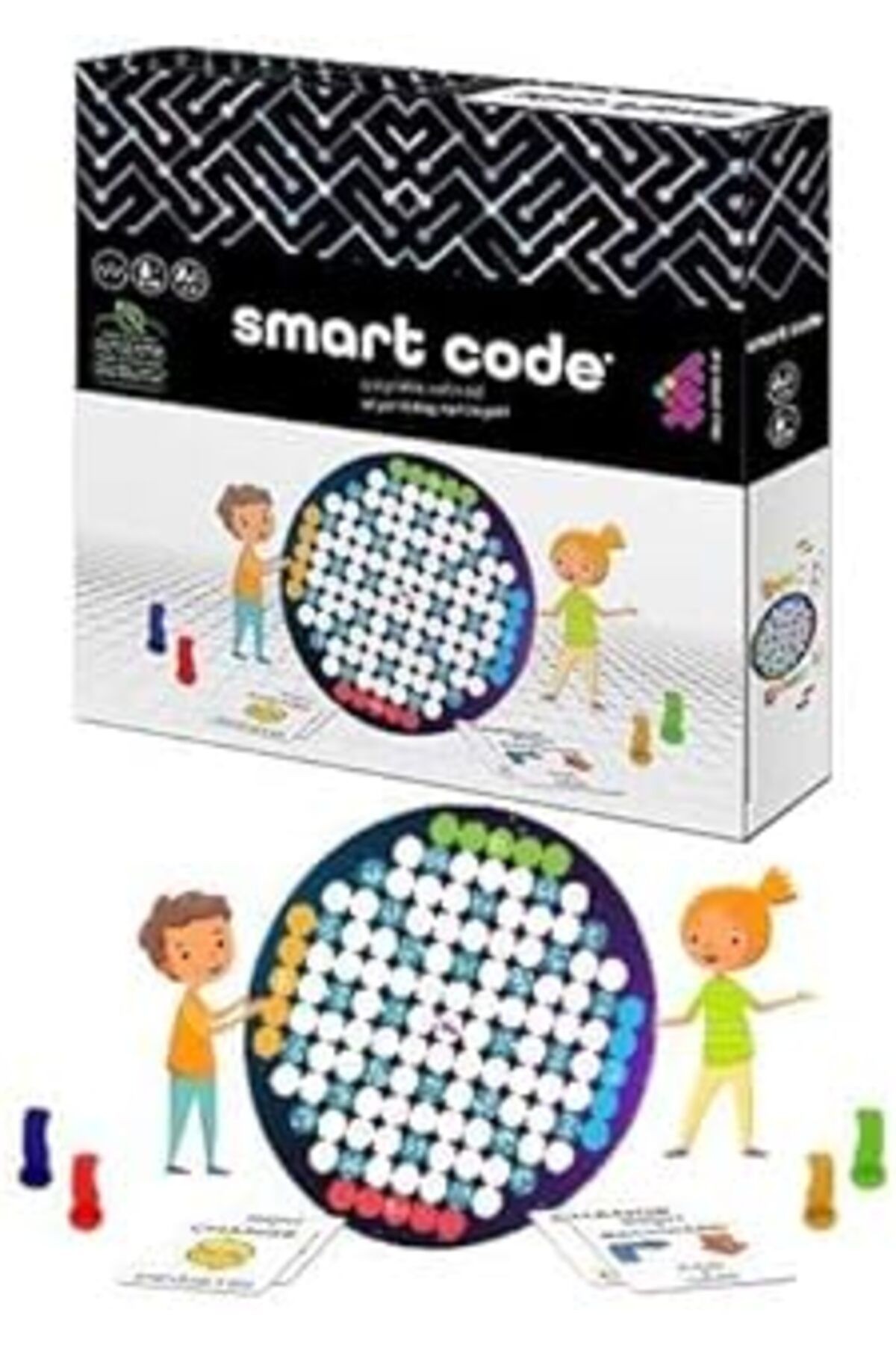 Zet Zeka Smart Code Kodlama Oyunu 6 Yaş 4 Oyuncu