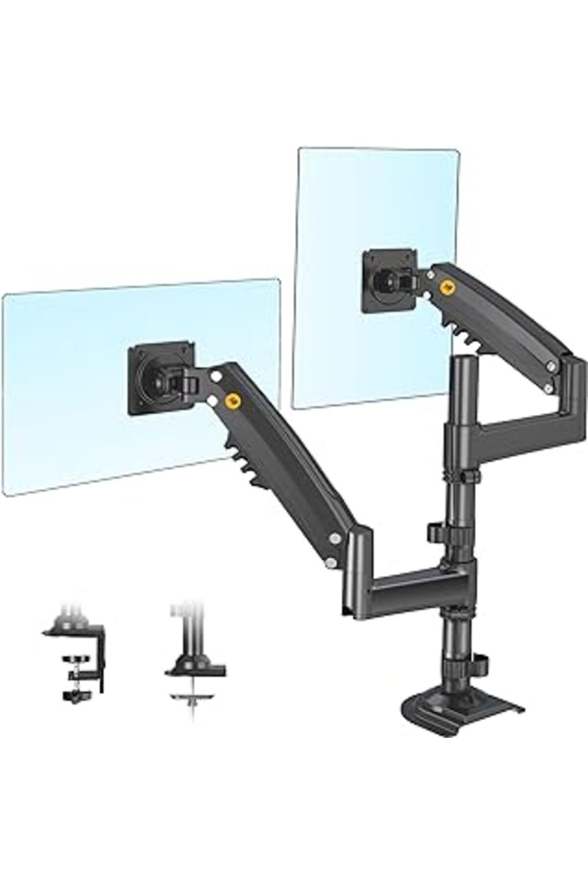 Nb North Bayou Nb H180 17-27" Çift Kol 2-9 Kg Amortisörlü Monitör Standı