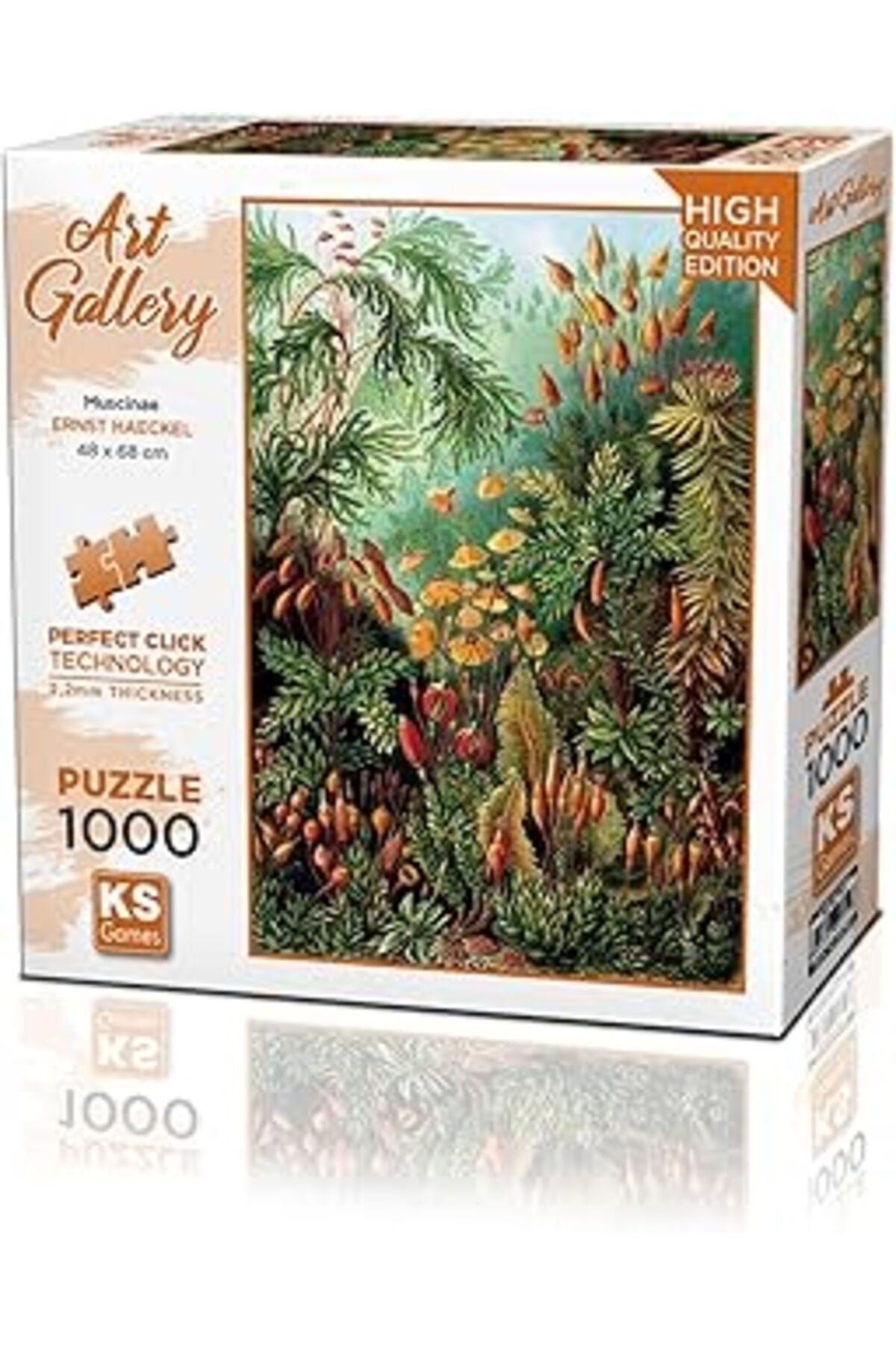 Ks Games 1000 Parça Muscinae Puzzle