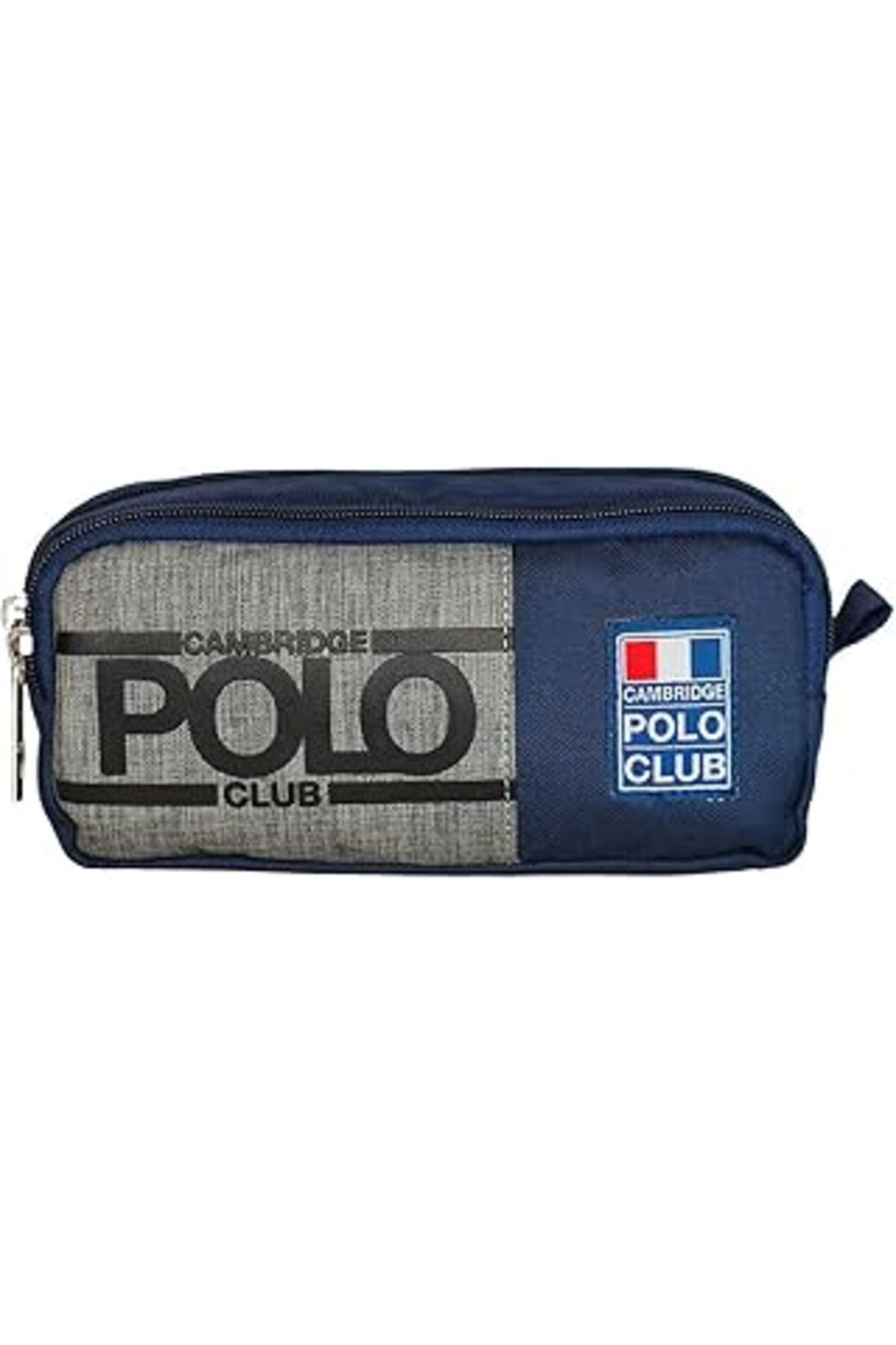 Cambridge Polo Club Street Style Unisex Çocuk Çift Bölmeli Kalemlik Lacivert