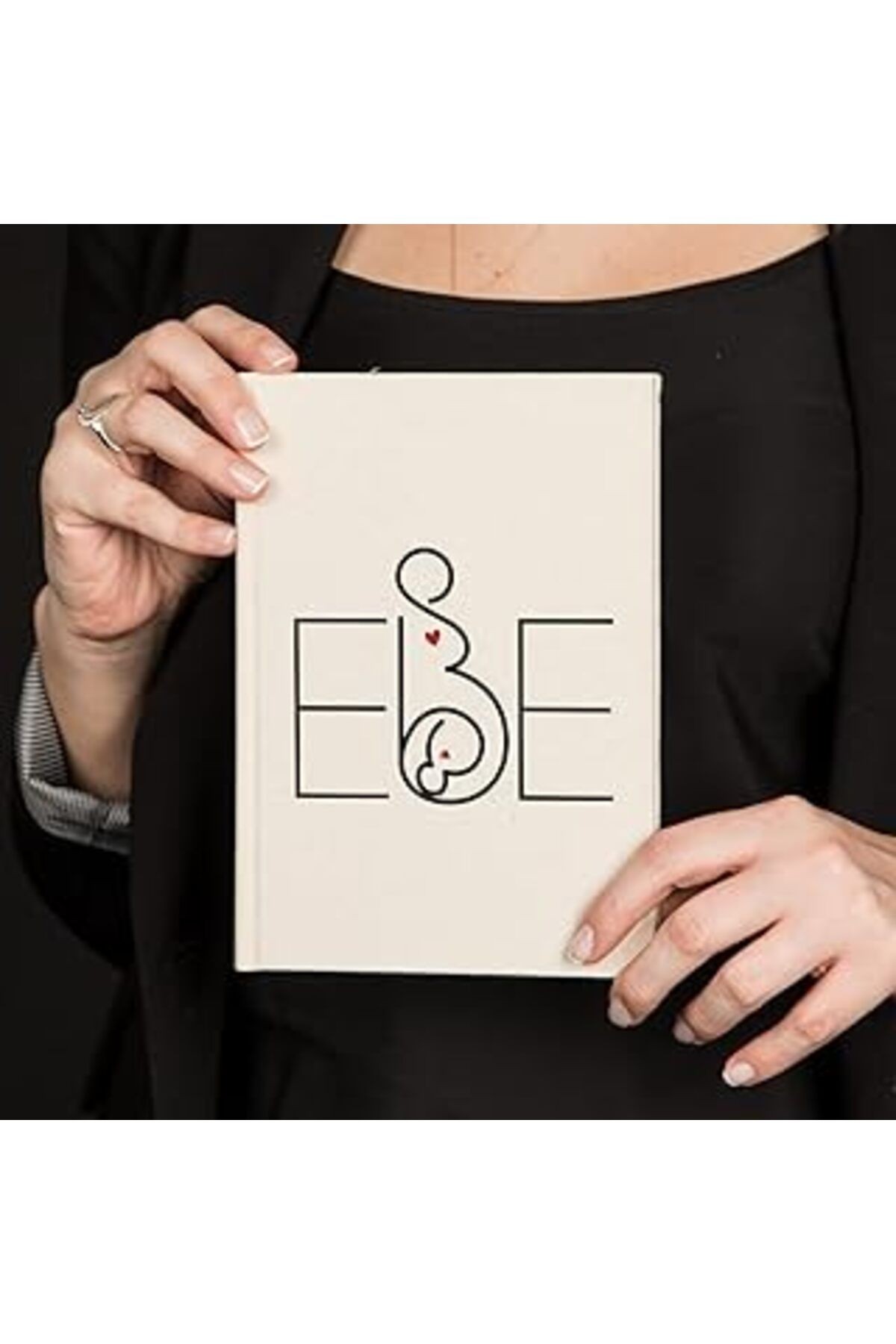 Ebe Tasarımlı Kanvas Defter