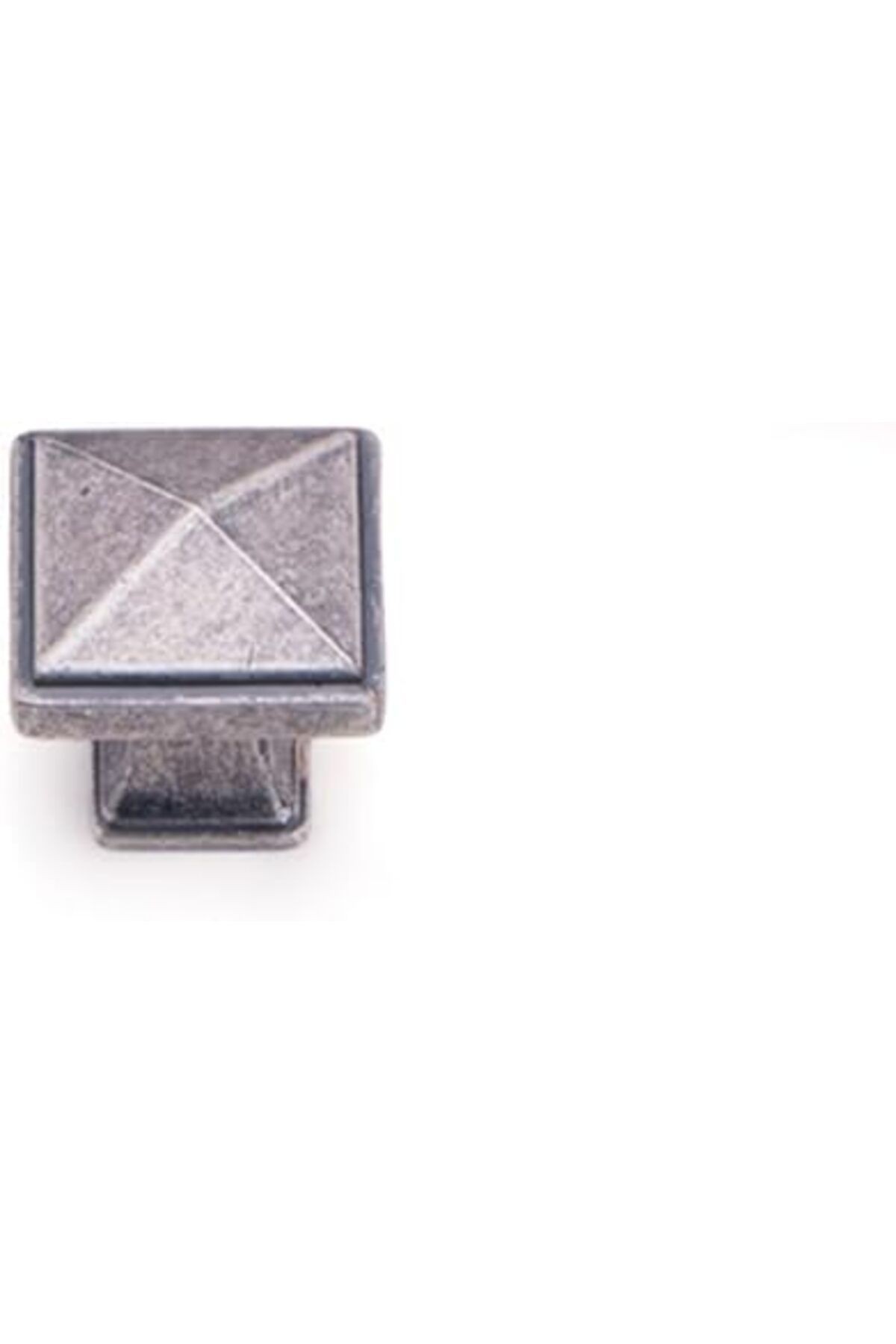 System 08 Mm Antik Gümüş Rengi Düğme Klasik Kulp