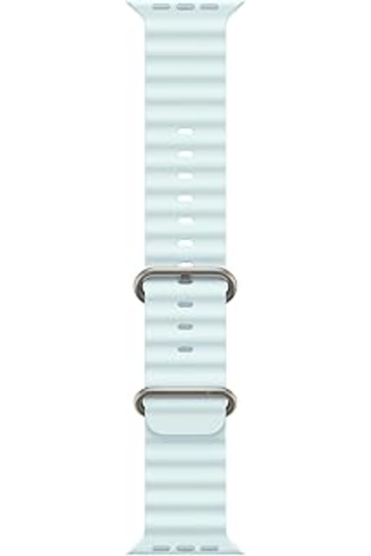 Apple Watch Band - Ocean Band - 49 Mm - Kristal Mavi - One Size