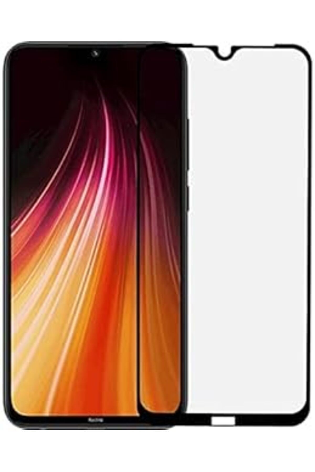 Artlayns Xiaomi Note 8 9H Mate Ceramics Nano Ekan Koruycu Cam Tam Kaplama