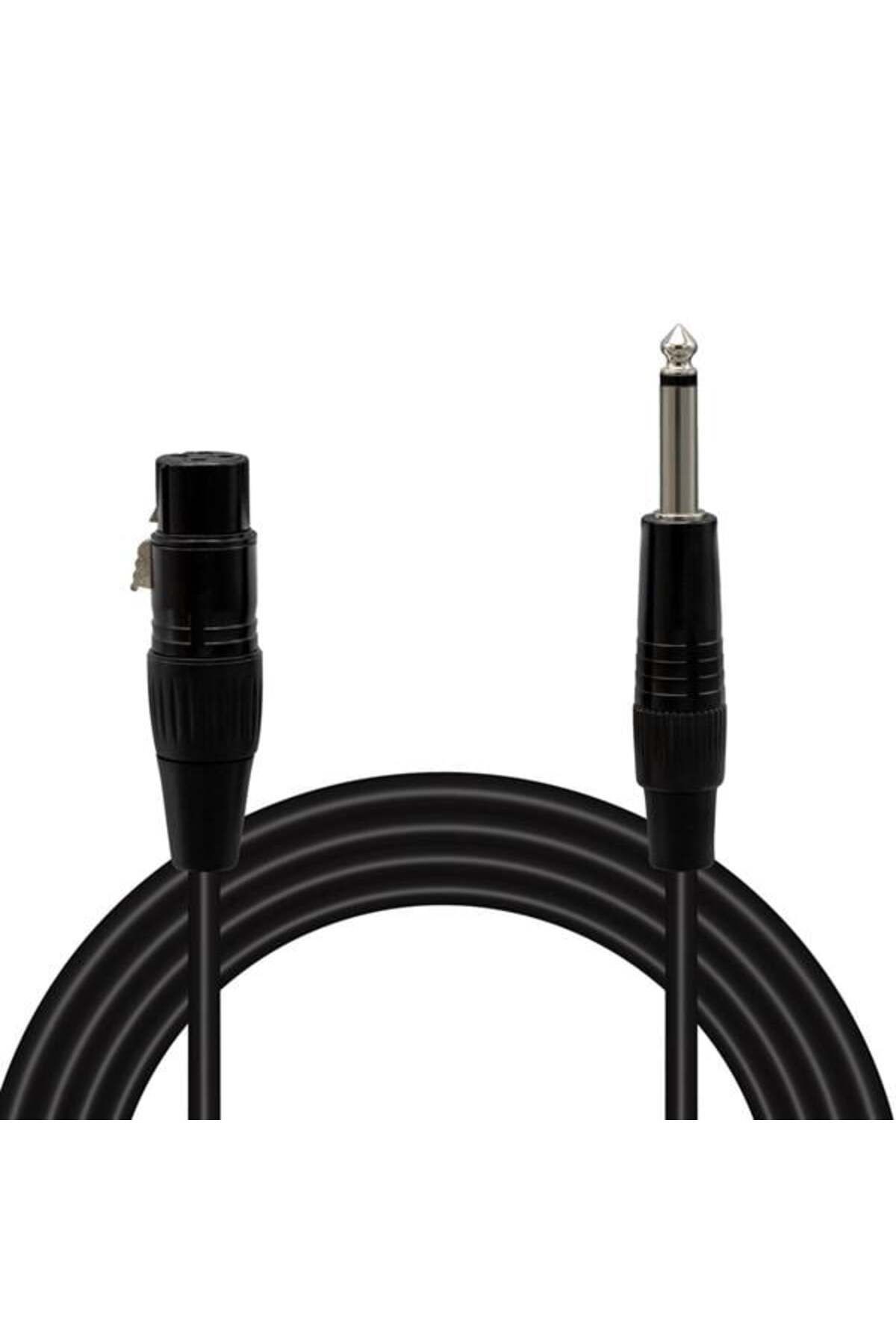 Magicvoice Ld379 Xlr Canon Dişi - 6.3 Mm Mono Erkek 1 Metre Kablo