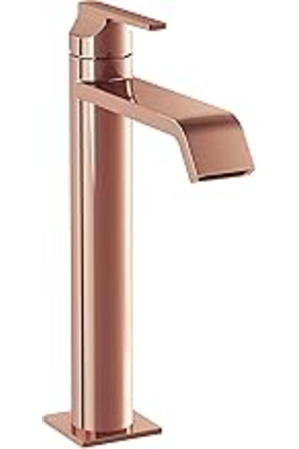Vitra Suit A4281429 Çanak Lavabo Bataryası, Üstten, Soft Bakır
