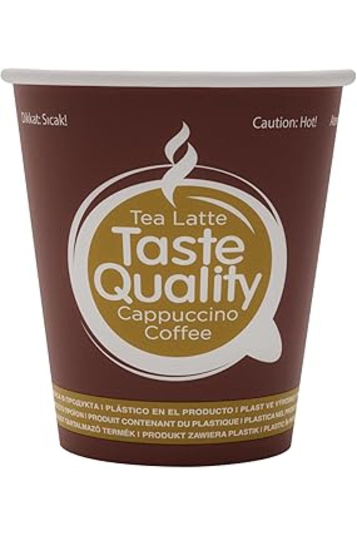 Cuptoyou 75 Adet Tek Kullanımlık Karton Bardak, Kağıt Dondurma Bardakları, Kahve Bardakları, Çay, S