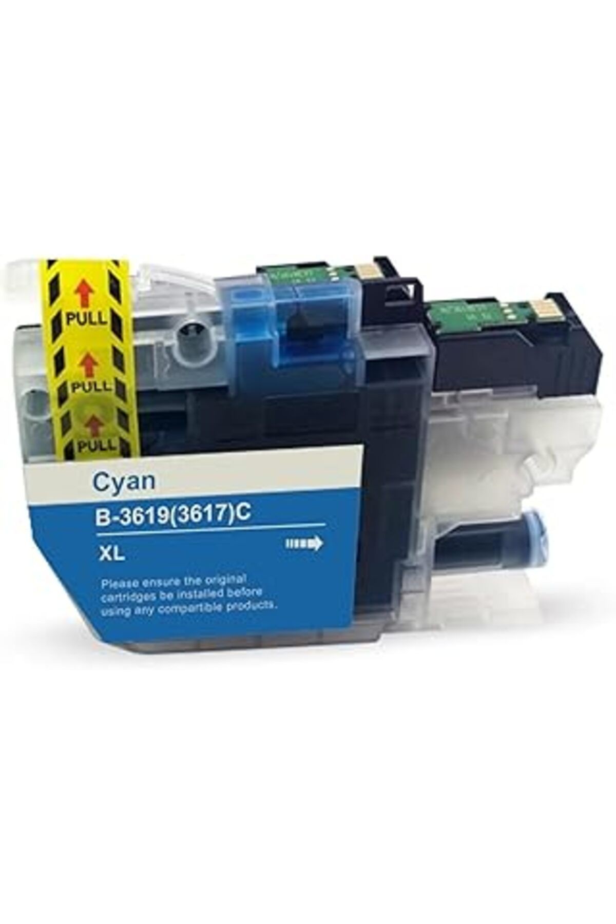 Bitmeyen Kartuş Brother Uyumlu Muadil , Brother Mfc-J3930Dw Mavi Uyumlu Brother Lc 3717