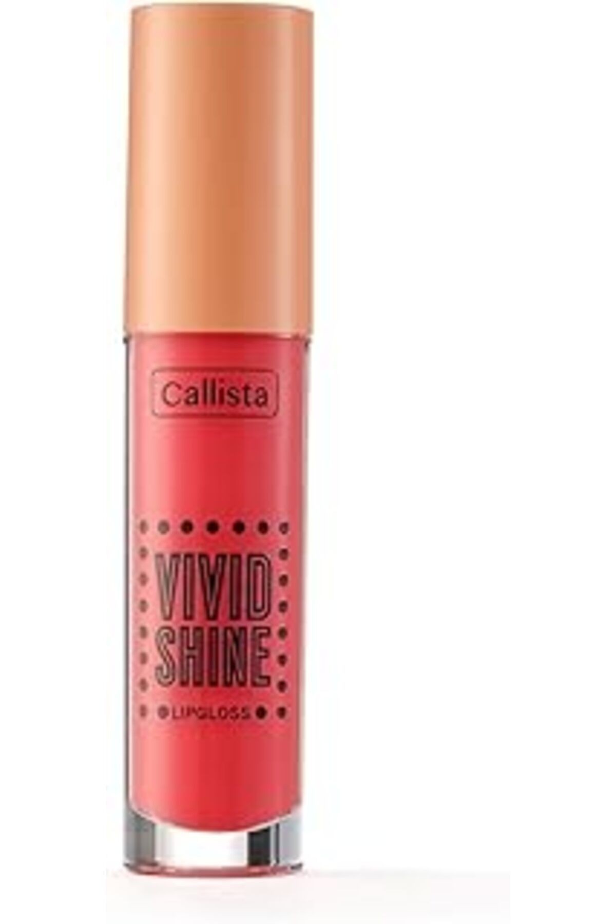 Callista Vivid Shine Lipgloss Nemlendiricili Dudak Parlatıcısı 102 Candied Peach - Turuncu