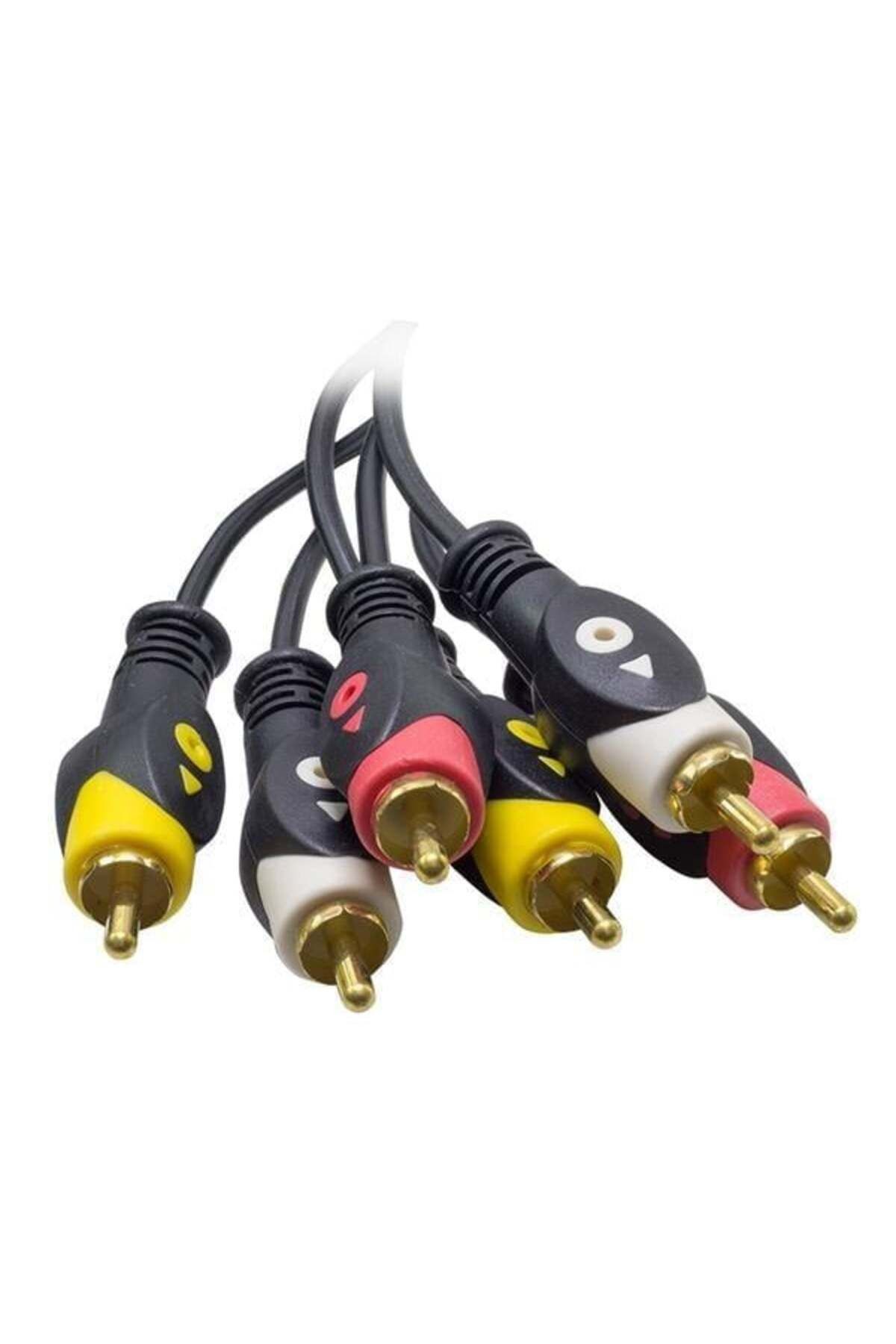 3Rca-3Rca Kablo 3 Metre