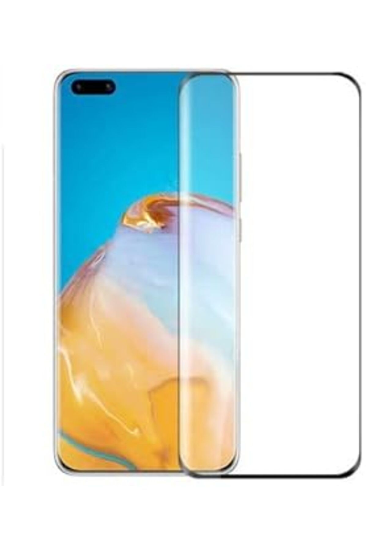 Artlayns Huawei P40 Temperli 9H Sertlikte Ekran Koruyucu Cam