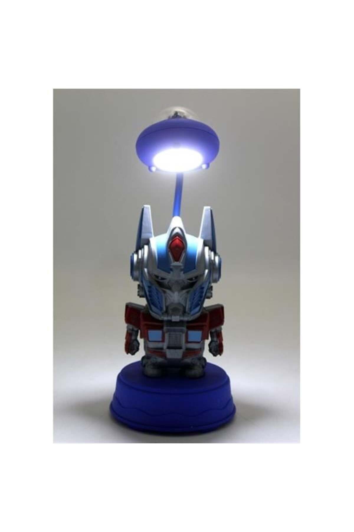 Transformers Masa Üstü Lamba Usb Şarjlı Optimus Prime Model