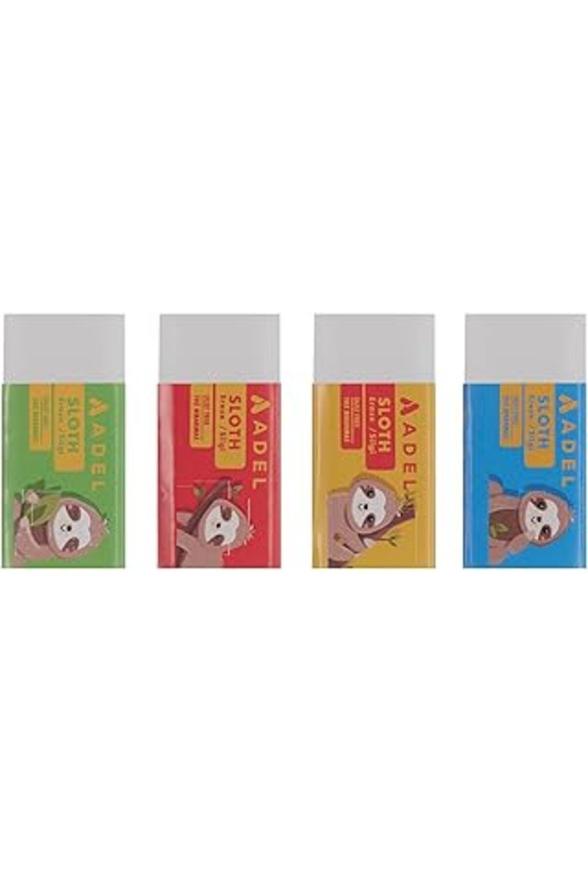 Adel Sloth Silgi, Pvc-Free, 30'Lu Asorti