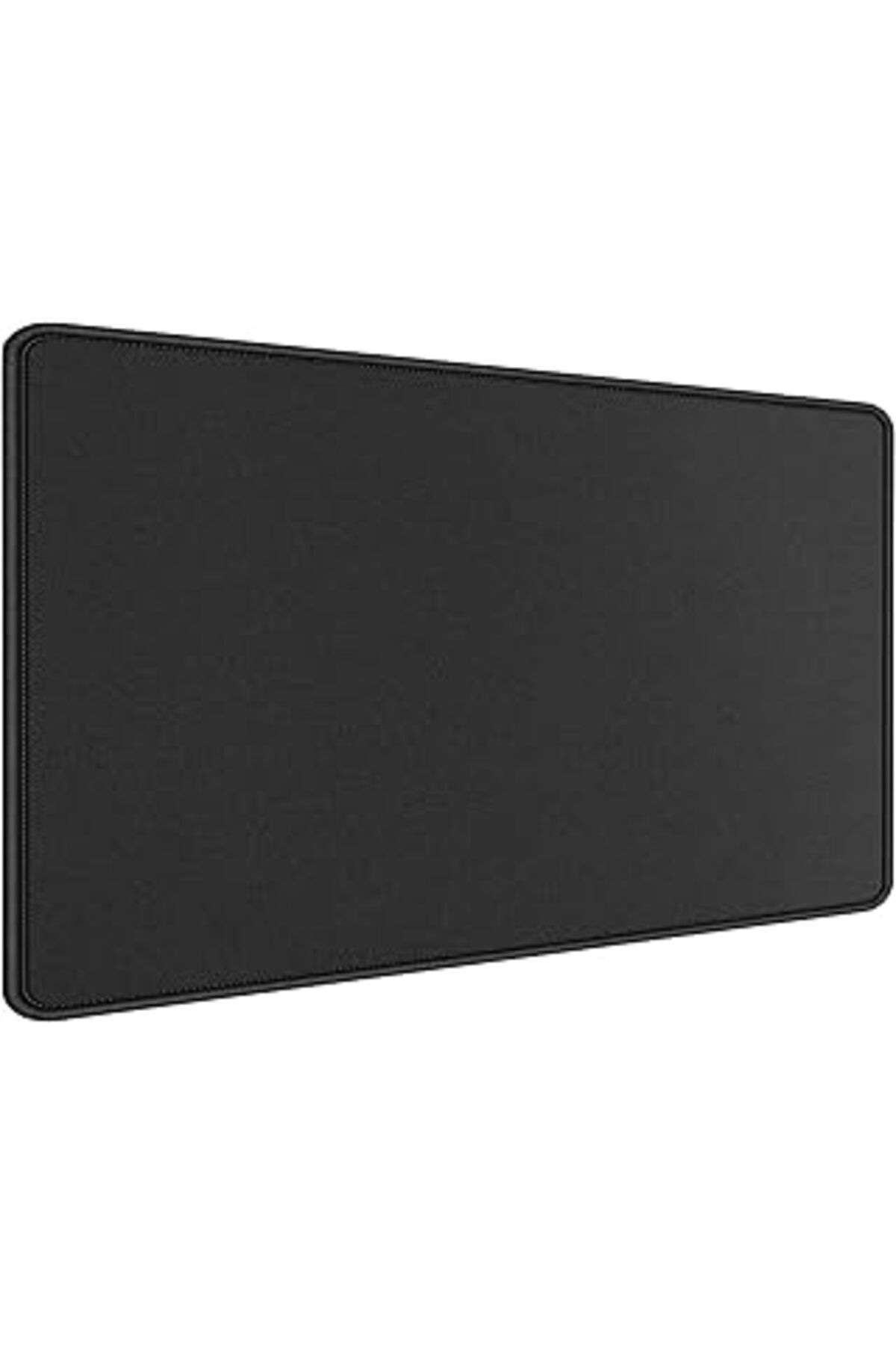 Romofy Gaming Mouse Pad 90x40 - Büyük Boy Oyuncu Mousepad Kaymaz Taban Baskısız - Siyah Fare Altlığ