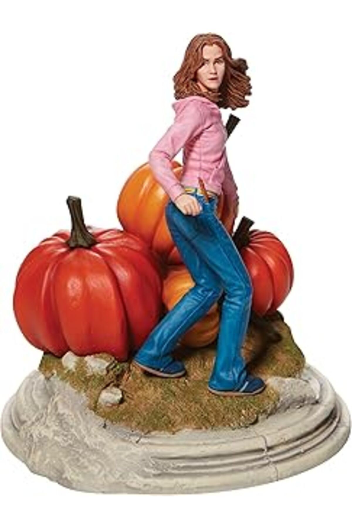 Enesco Harry Potter Büyücü Dünyası Hermione Granger Üç Yıl Heykelcik, 22,5 Cm, Çok Renkli
