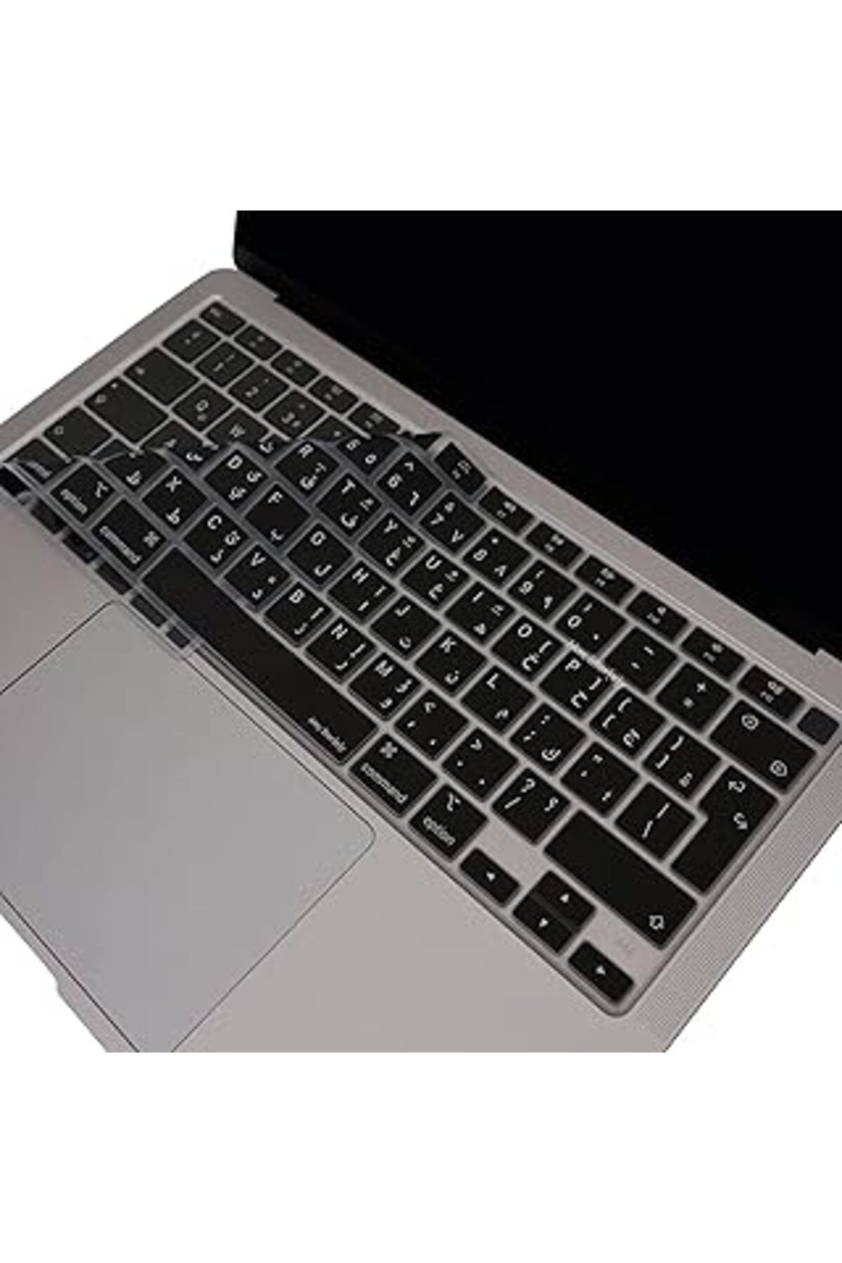 Mcstorey Arapça Klavye Koruyucu Macbook Air M1 13ınç (TOUCHİD'Lİ AİR) A2337 A2179 Uk Enter Ile Uyum