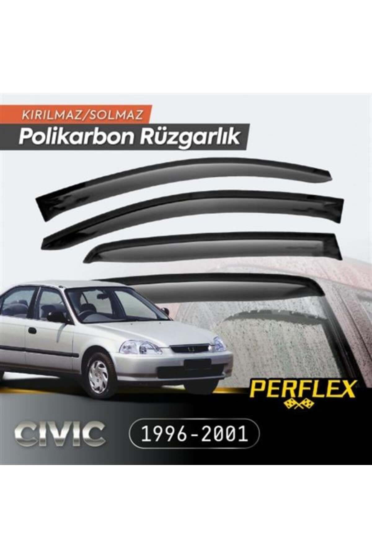 Honda Civic 1996-2001 Cam Rüzgarlığı V2 Mugen