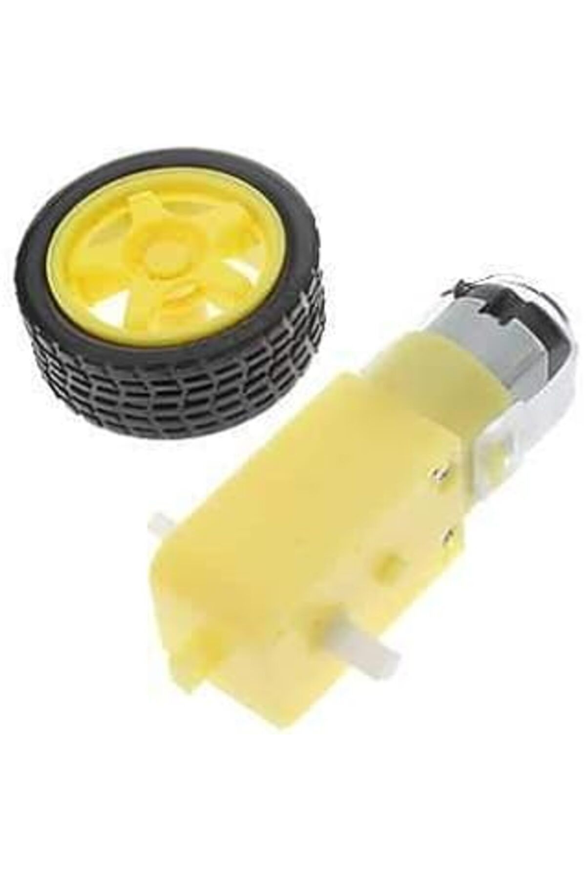 Robotistan 6 V 250 Rpm Motor Ve Tekerlek Seti