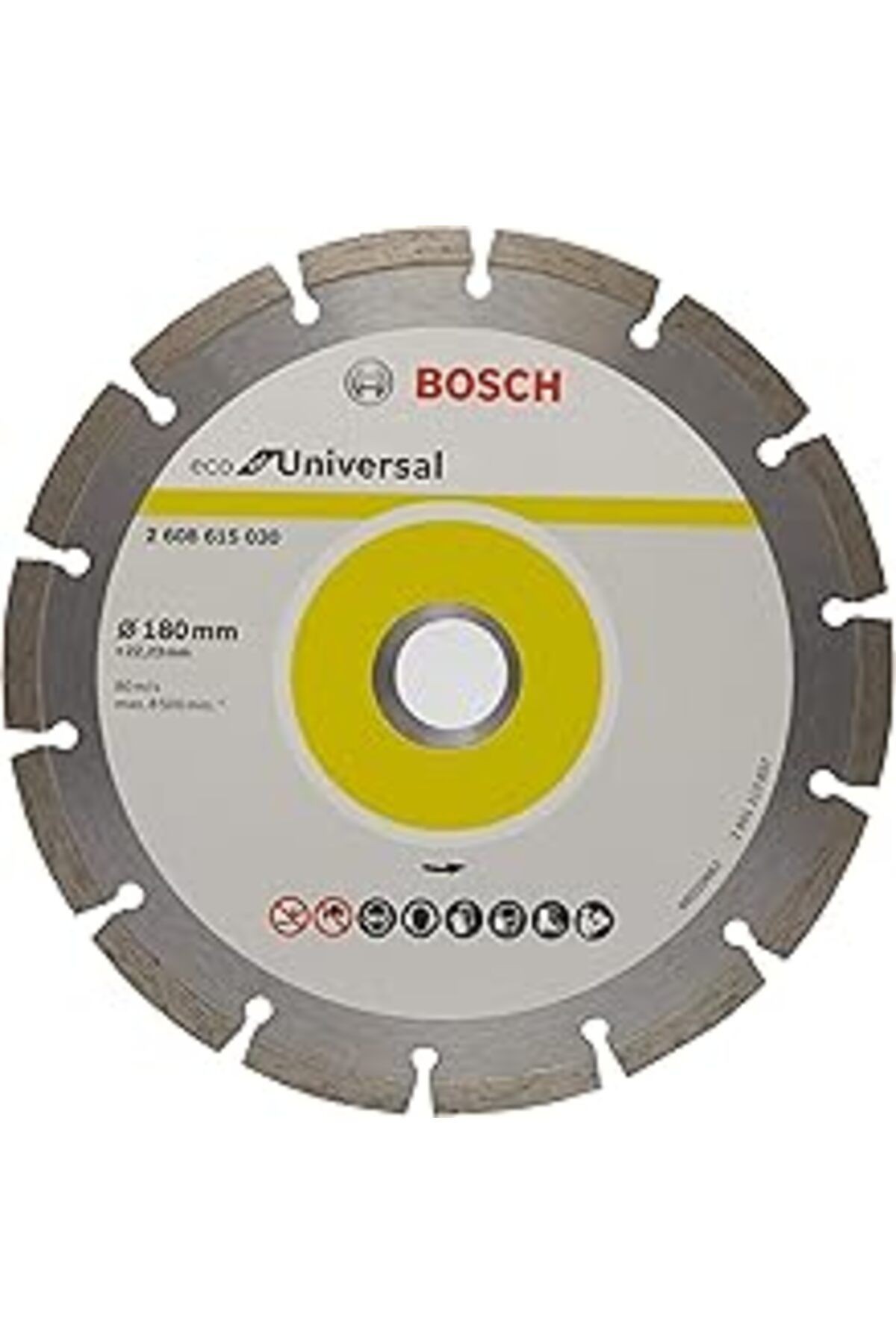 Bosch Professional Accessories Eco For Universal Segmanlı Elmas Kesme Diski 180 * 22,23 Mm-Kilit So