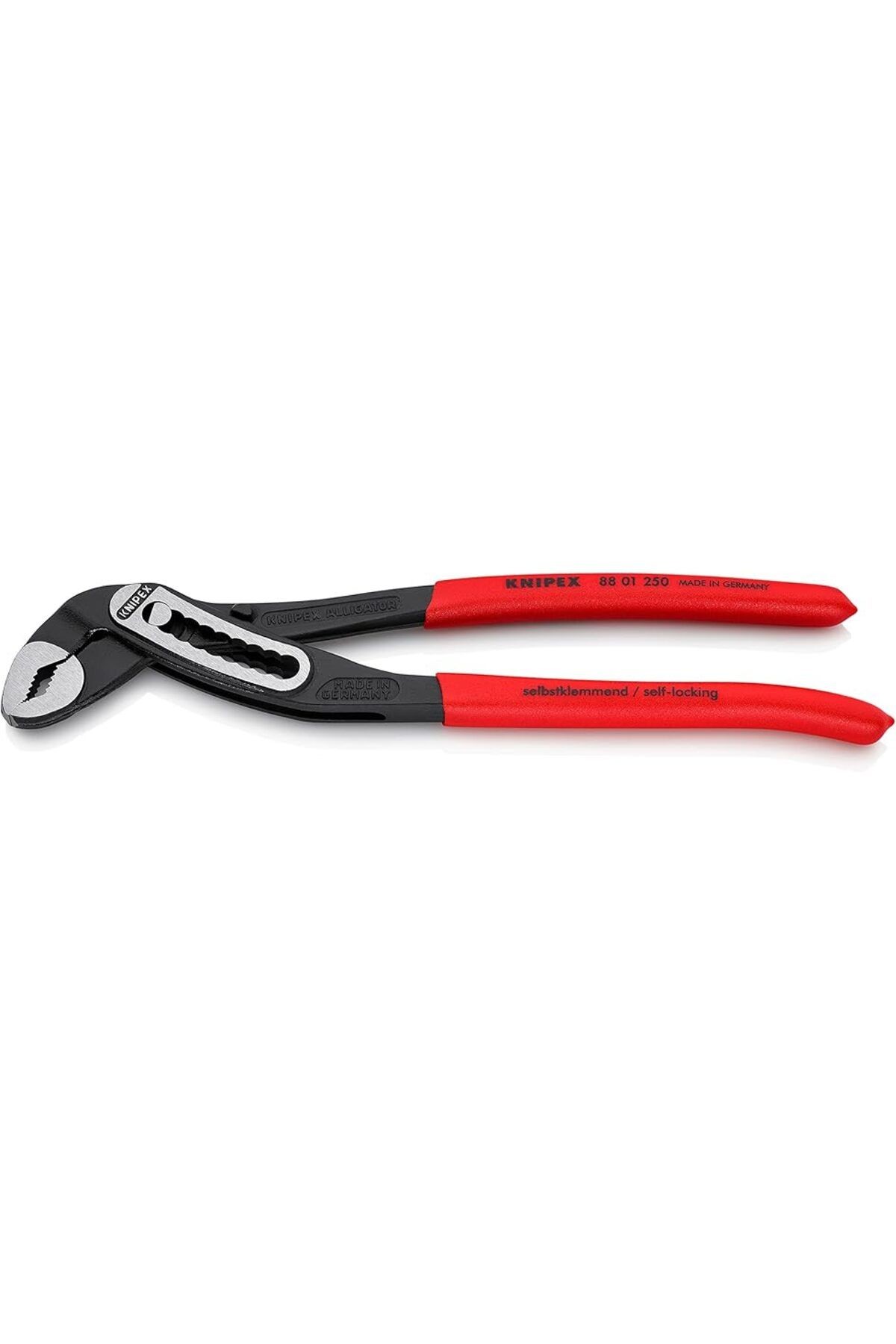 Knipex Alligator®, Su Pompası Pensesi | Boru Anahtarı, Krom Vanadyum, Atramentize Edilmiş Pas Korum