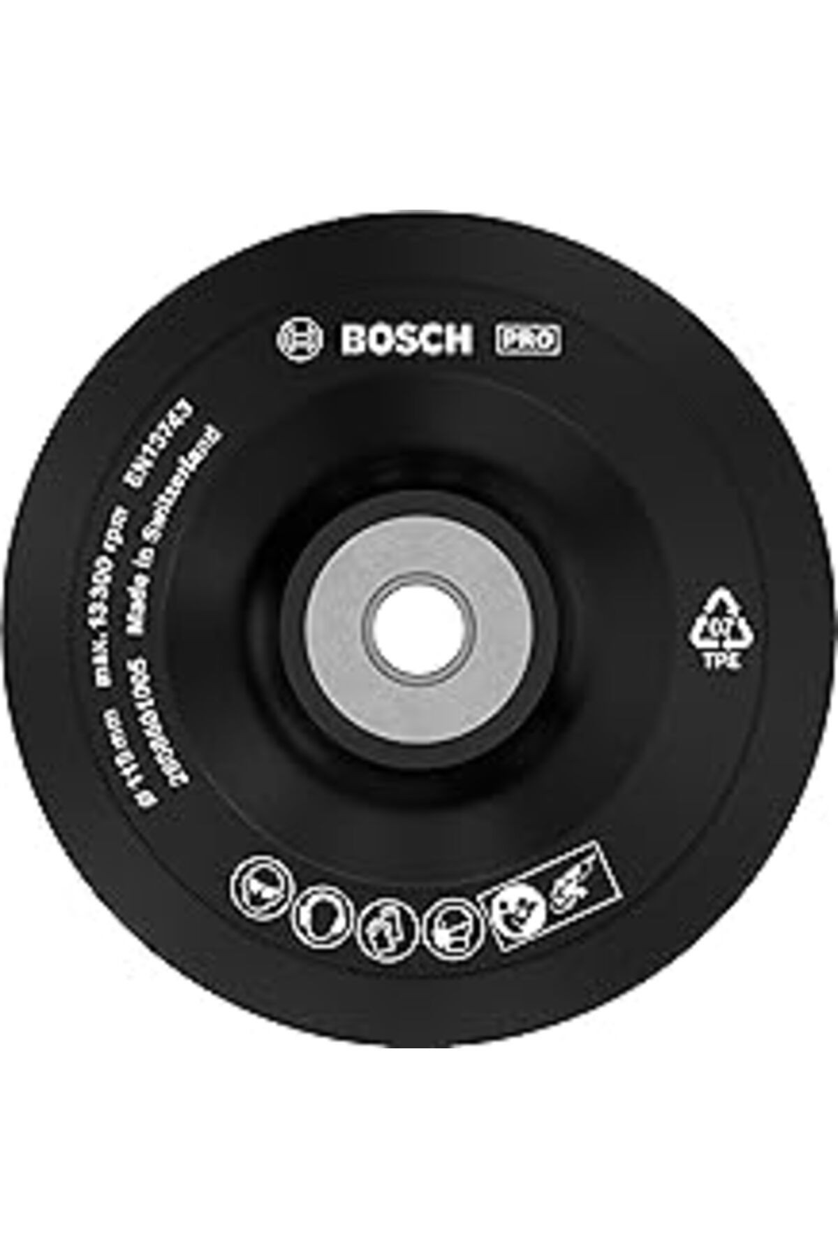 Bosch Professional Accessories Professional Zımpara Diski 115 Mm, 1 Adet